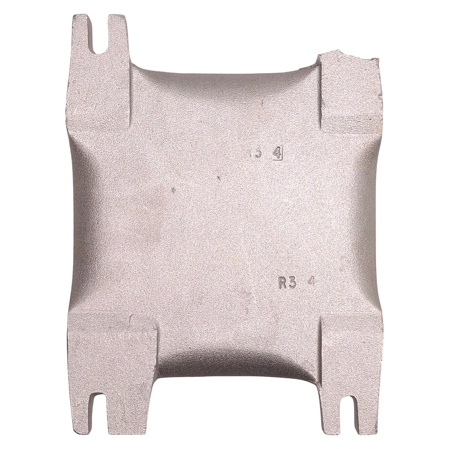 Used Adalet XJMGCH N4 Explosion Proof Meter Housing 6-3/4"x6-3/4"x8" *Broken Mount*