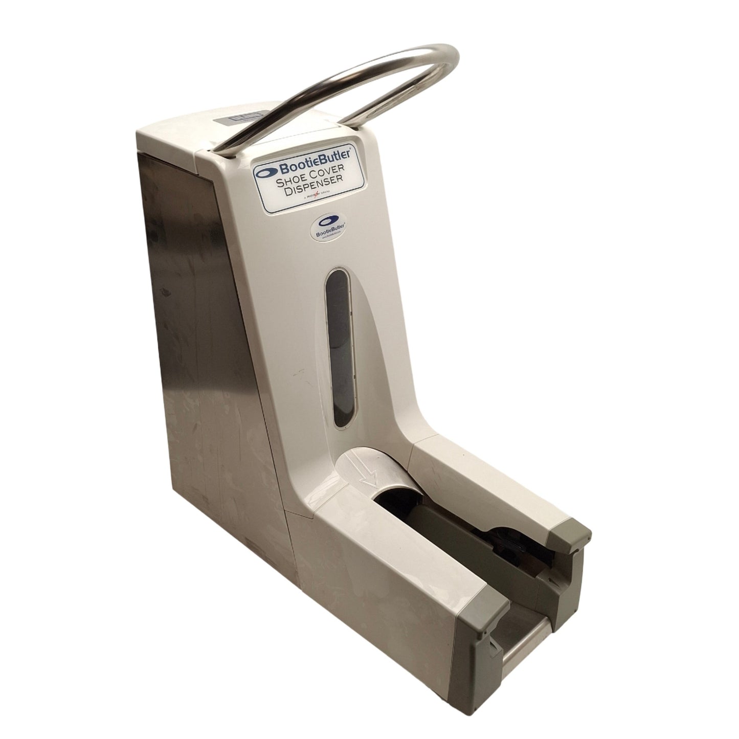 Used Team Technologies KBLG Bootie Butler Automatic Kinetic Shoe Cover Dispenser