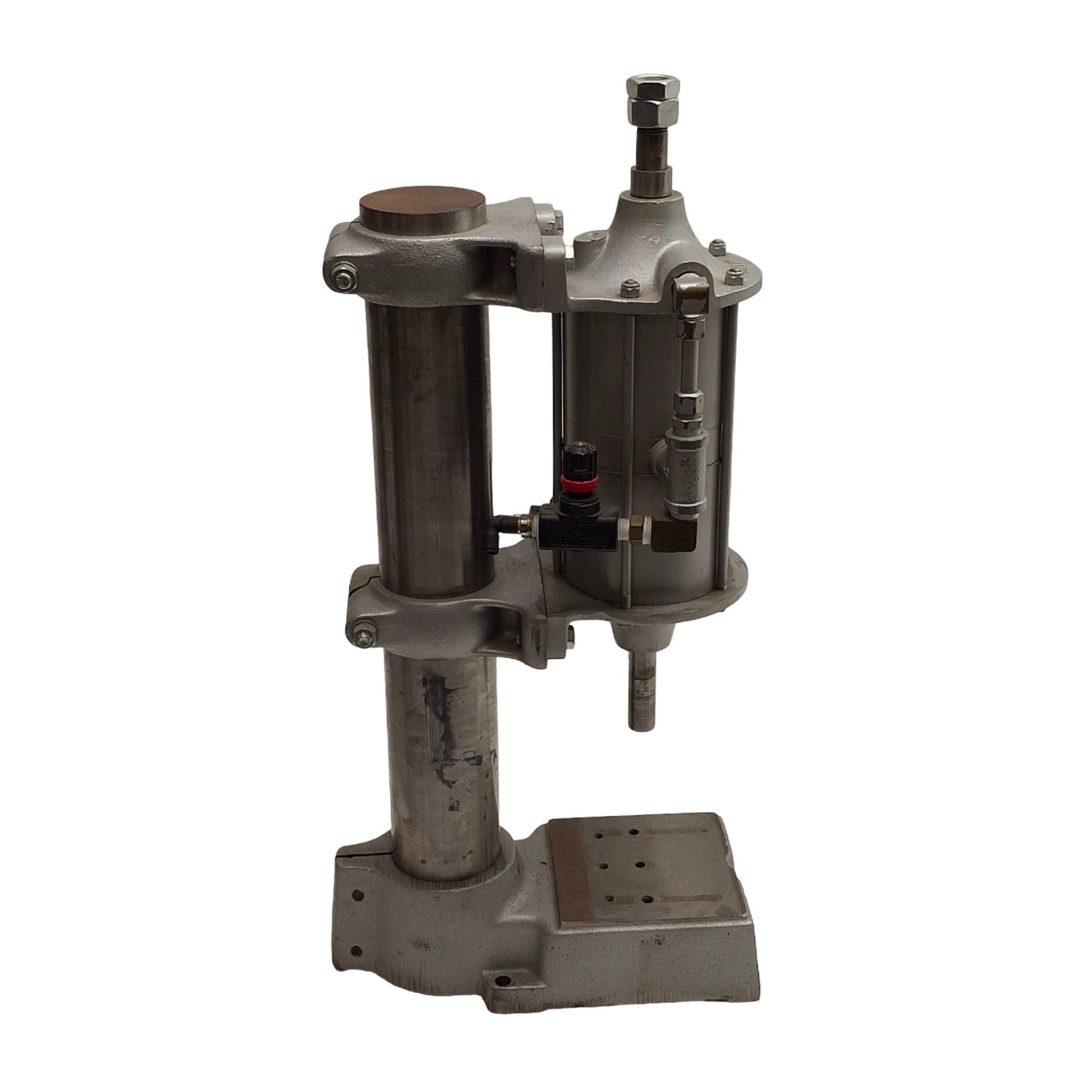 Used Fluid Line DAP24DR2 Air-Mite Pneumatic Press, 2in Stroke, 120Psi, 3/8in NPT