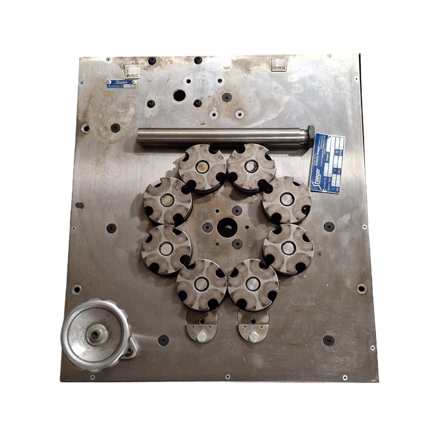 Used Steeger 16 Carrier Horn Gear Plate For K80/16-72/98 Braiding Machine