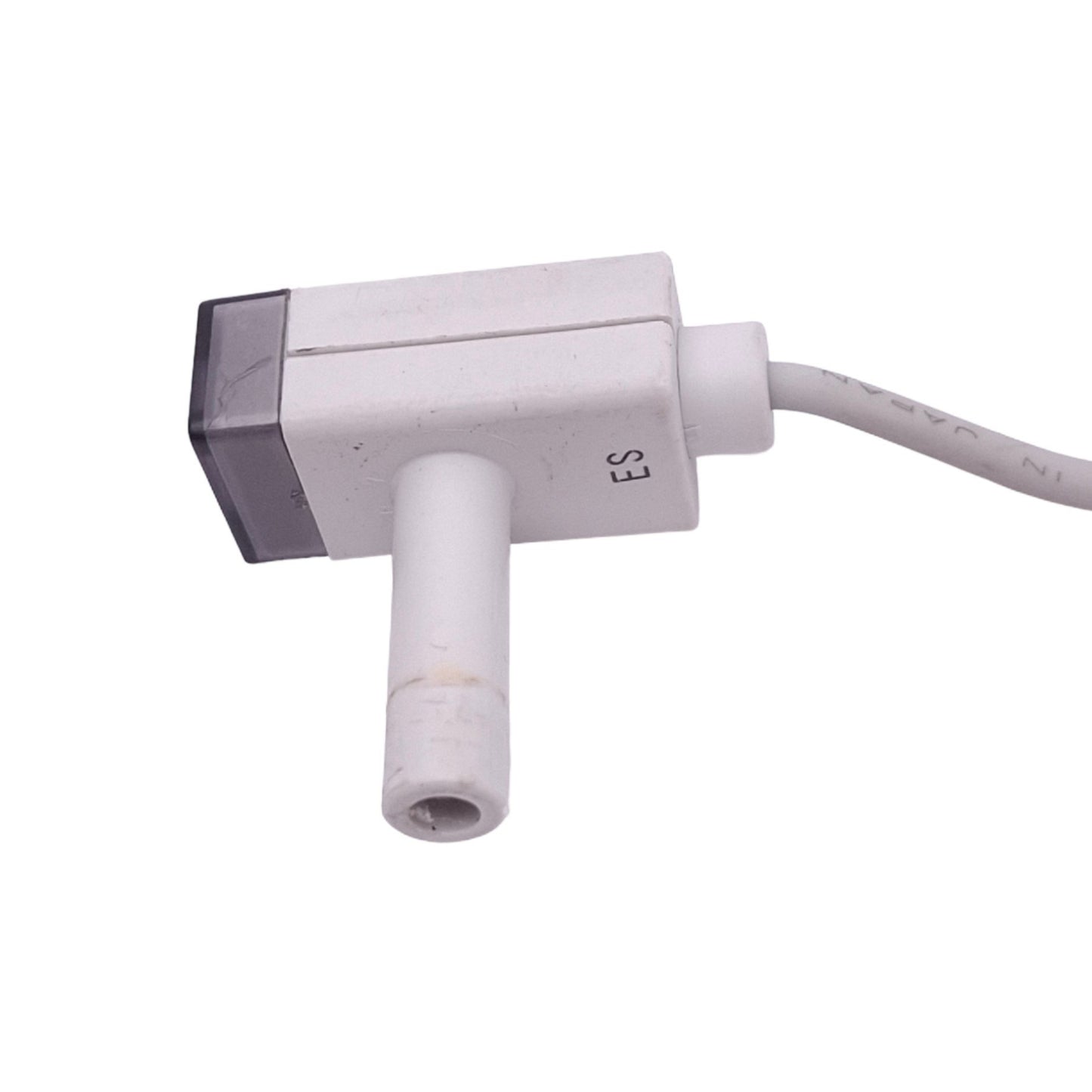 Used SMC PS1100-R07L Air Checker, -0.1 to 0.4 MPa, 12-24VDC In, 40mA Out, 1ft Cable