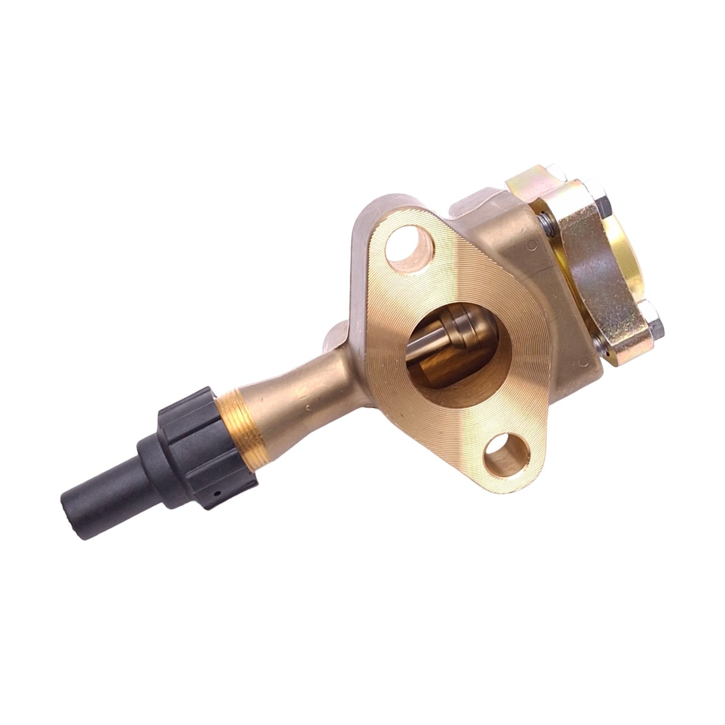 New Mueller A-3416 Flange Union Brass Compressor Valve, ø1-3/8in, 700psi Max