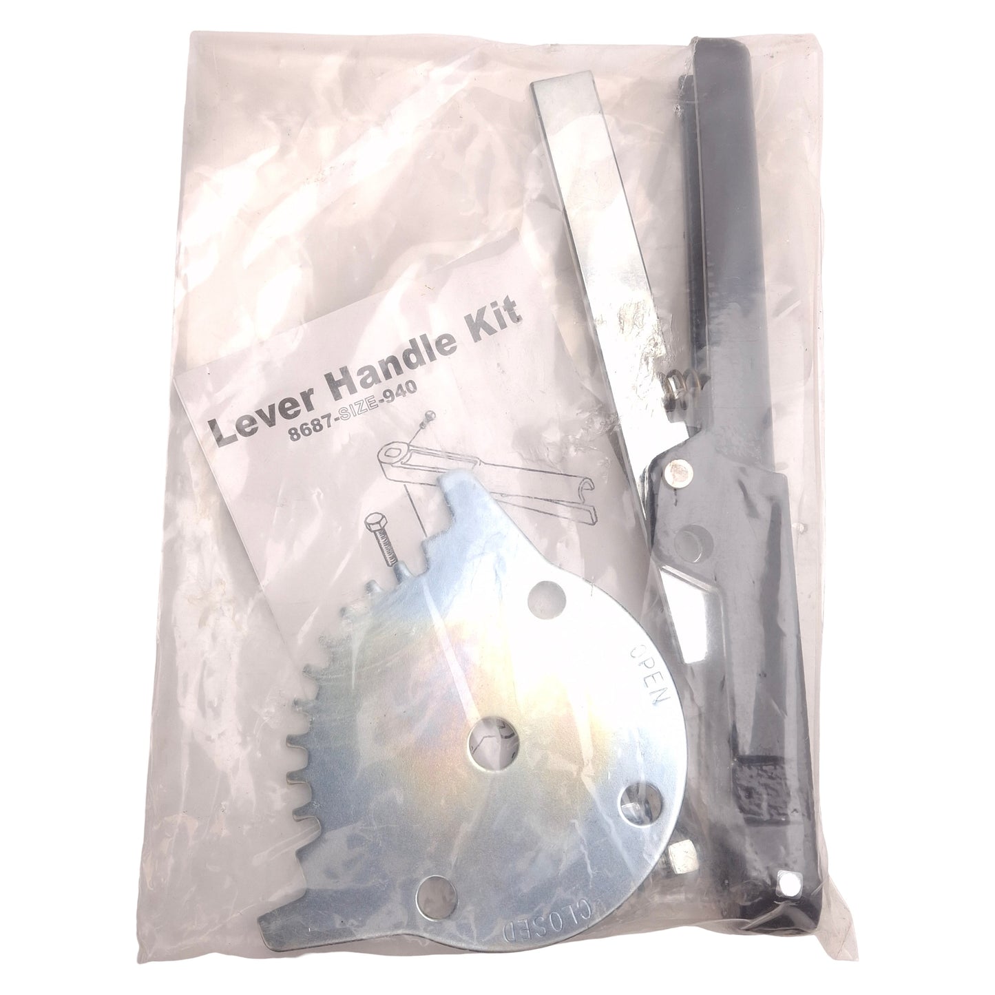 New Milwaukee CW223E C2 2in Butterfly Valve w/ Handle, Wafer, Cast Iron Body, 200psi