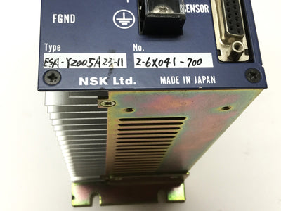 Used NSK ESA-Y2005A23-11 Megatorque Servo Driver Unit for 5Nm Motor, 200/220VAC