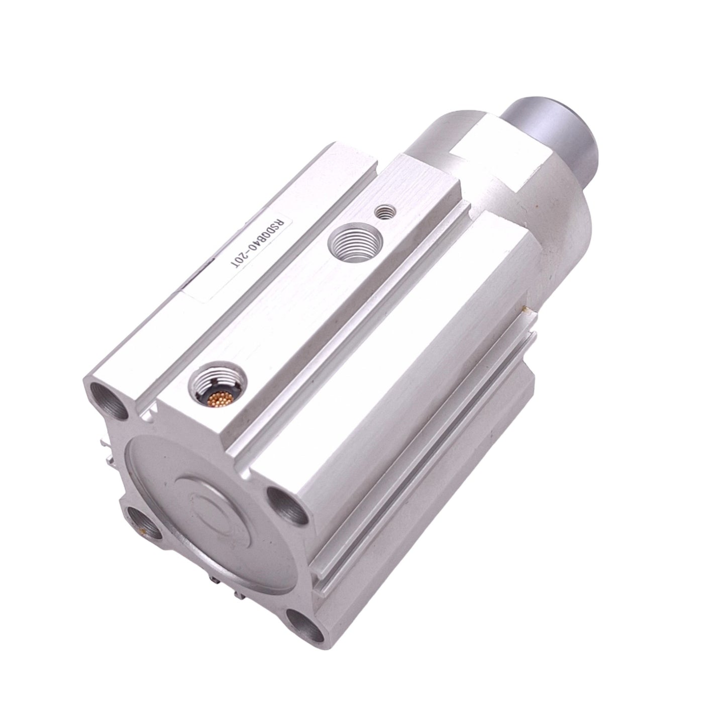 Used SMC RSDQB40-20T Pneumatic Stopper Cylinder, ø40mm Bore, 20mm Stroke, 1.0MPa