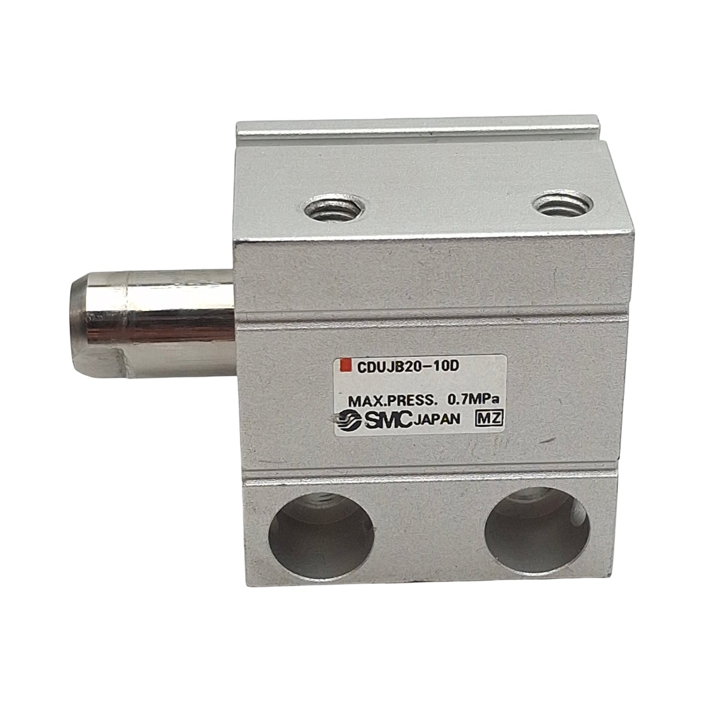 Used SMC CDUJB20-10D Free Mount Cylinder, ø20mm Bore, 10mm Stroke, M5, 0.7MPa Max