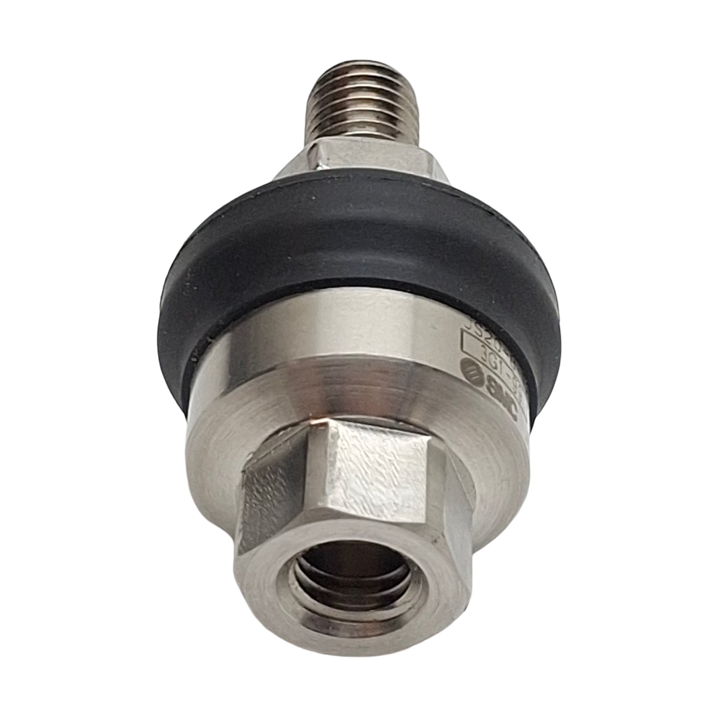 Used SMC JS20-8-125 Floating Joint Alignment Coupler, M8 x 1.25, ø20mm Bore, 1.0MPa