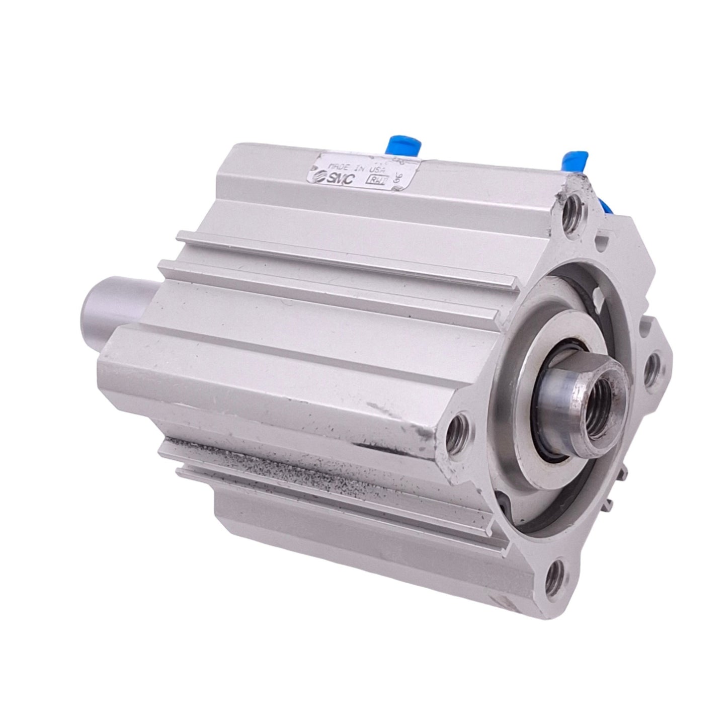 Used SMC NCQ2WA40-25D Compact Cylinder, ø40mm Bore, 25mm Stroke, Rc 1/8in, 1.0MPa