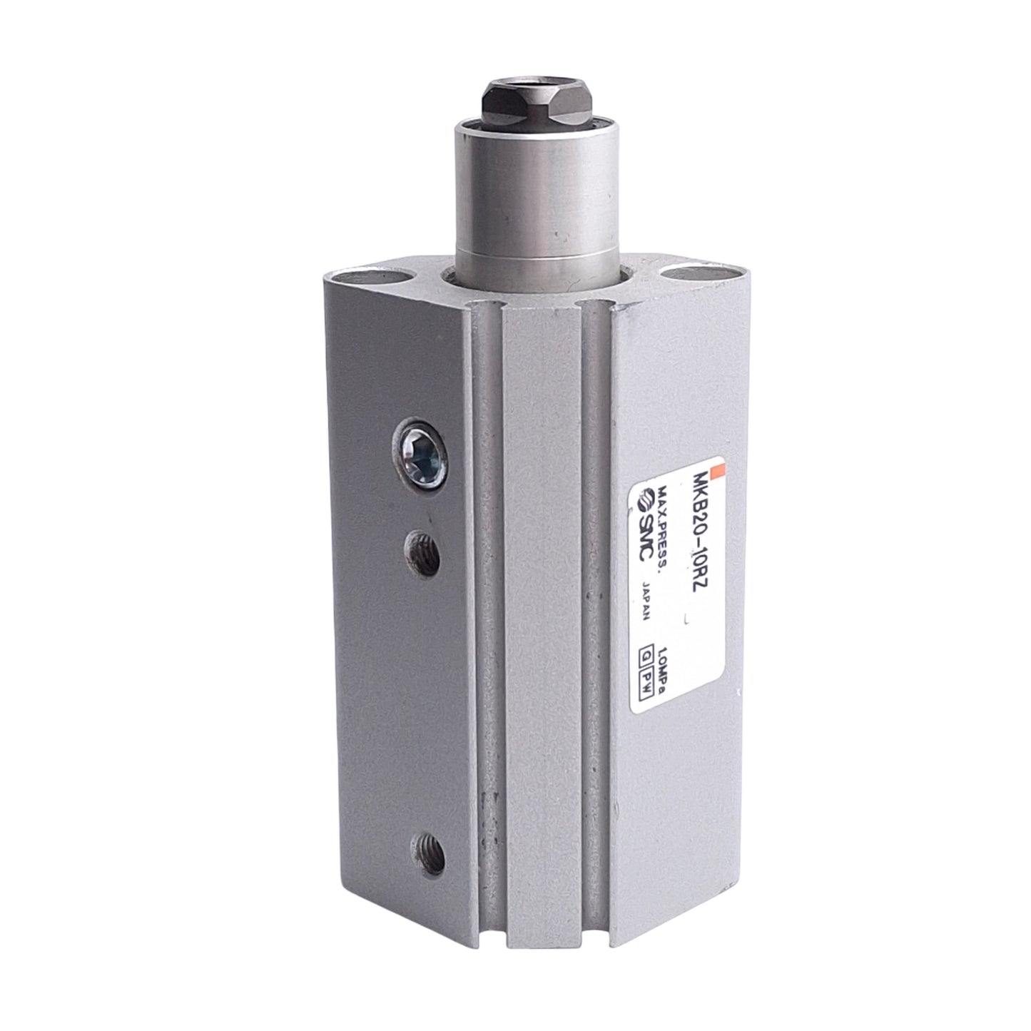 Used SMC MKB20-10RZ Swing Clamp Cylinder, 20mm Bore, 10mm Stroke Clockwise, 1.0MPa