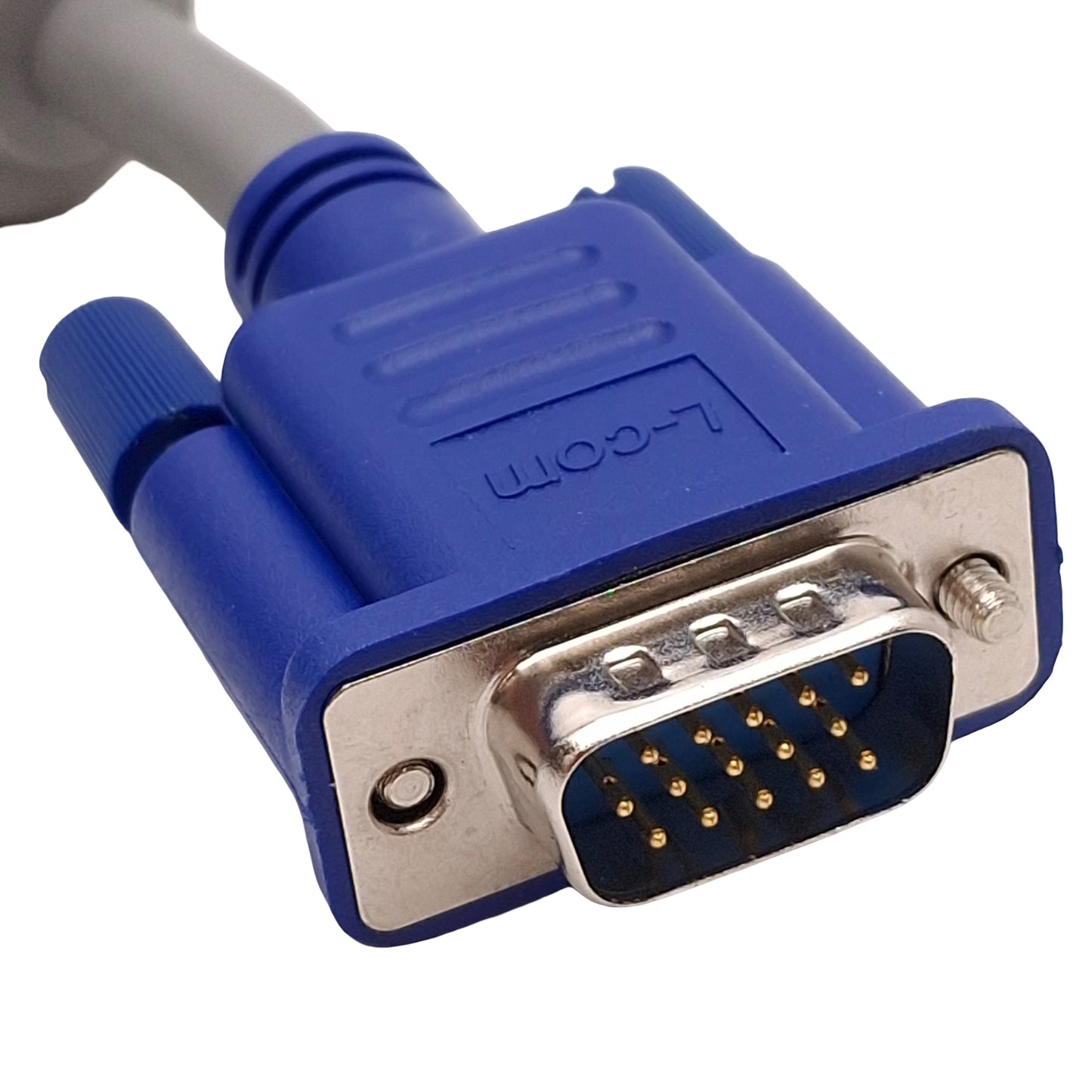 New L-Com CTLDVI-HD-MM-10 Cable Assembly, DVI-A Male to D-Sub HD15 Male, 10ft Long