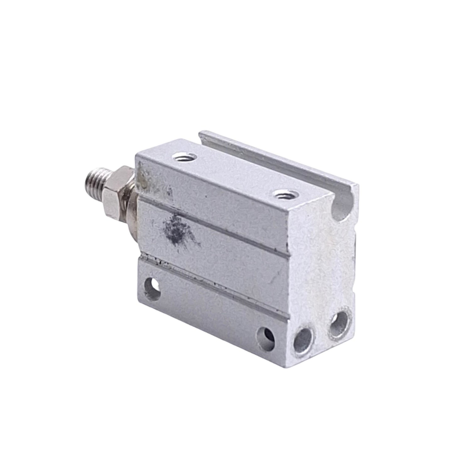 Used SMC CDUJB10-10DM Free-Mount Cylinder, ø10mm Bore, 10mm Stroke, M3, 0.7MPa