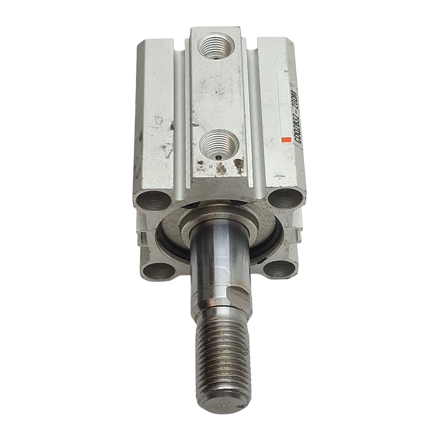 Used SMC CDQ2B32-20DM Compact Cylinder, ø32mm Bore, 20mm Stroke, Rc1/8, 1.0MPa
