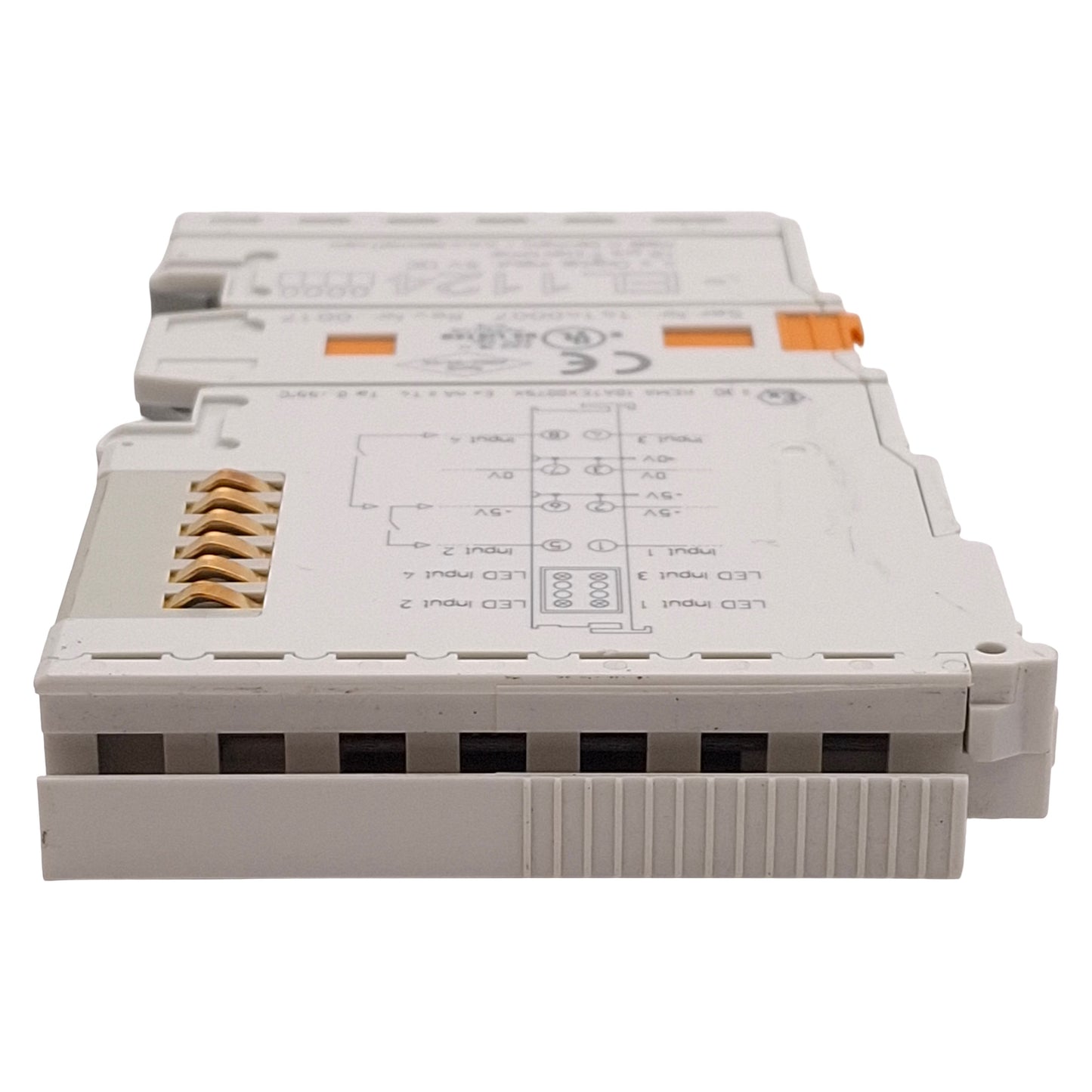 Used Beckhoff EL1124 EtherCAT Terminal, 4-Channel Digital Input, 10µs Filter, 5VDC