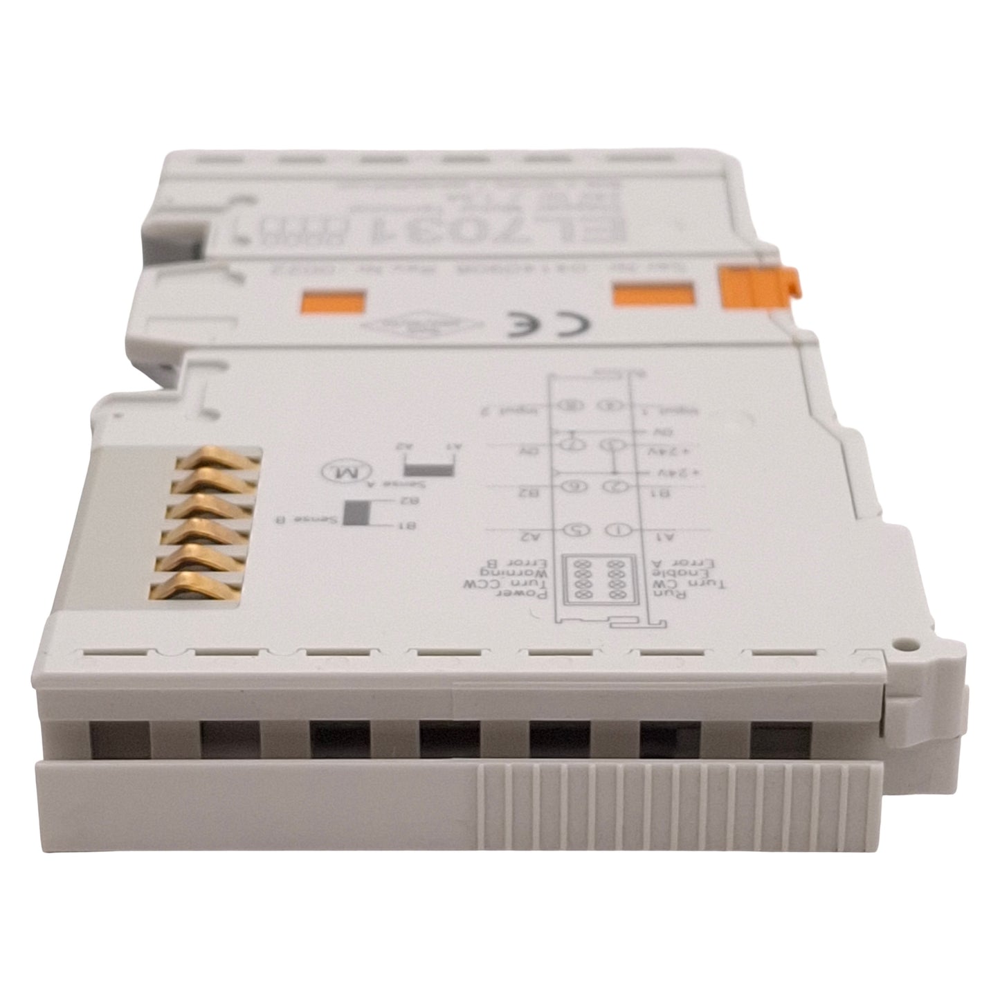 Used Beckhoff EL7031 EtherCAT Terminal, 1-Channel Stepper Motor Interface, 24VDC 1.5A