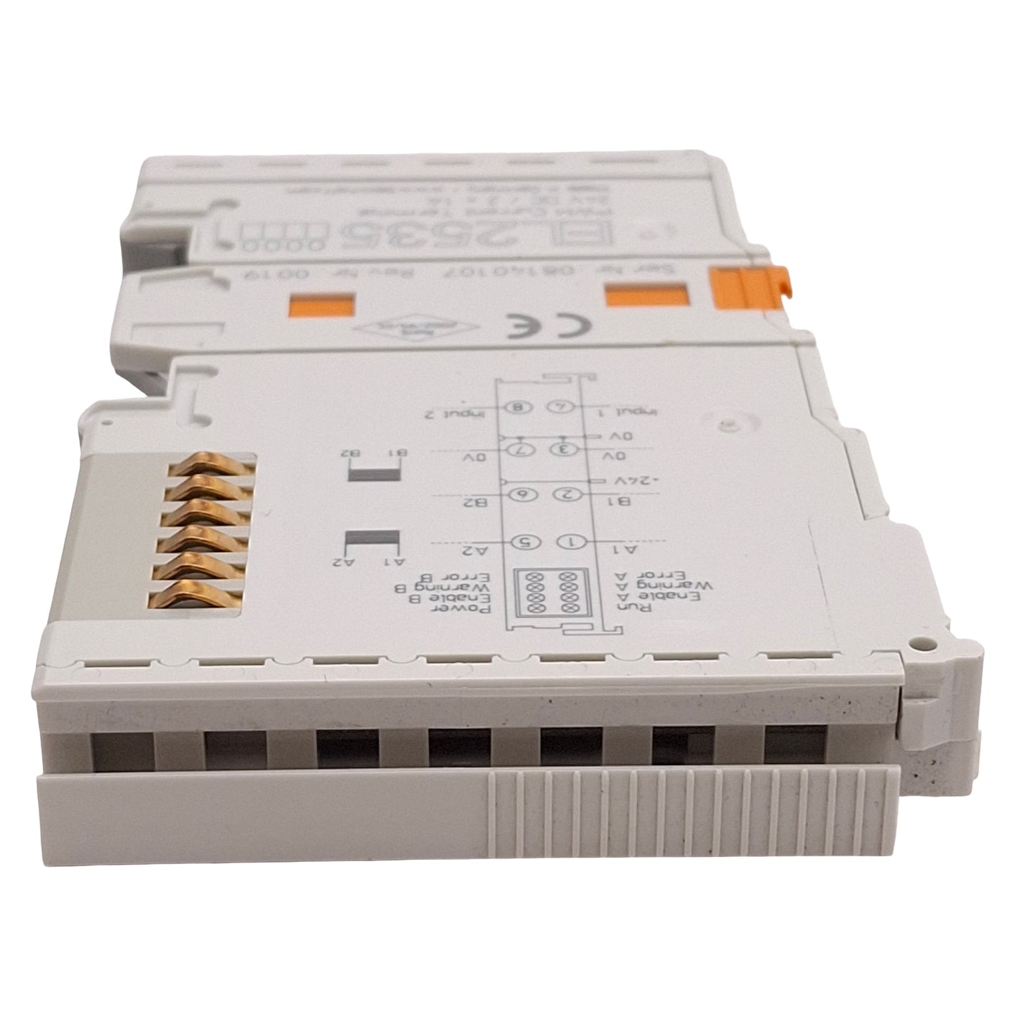 Used Beckhoff EL2535 EtherCAT Terminal, 2-Channel PWM Current Output, 24VDC 1A