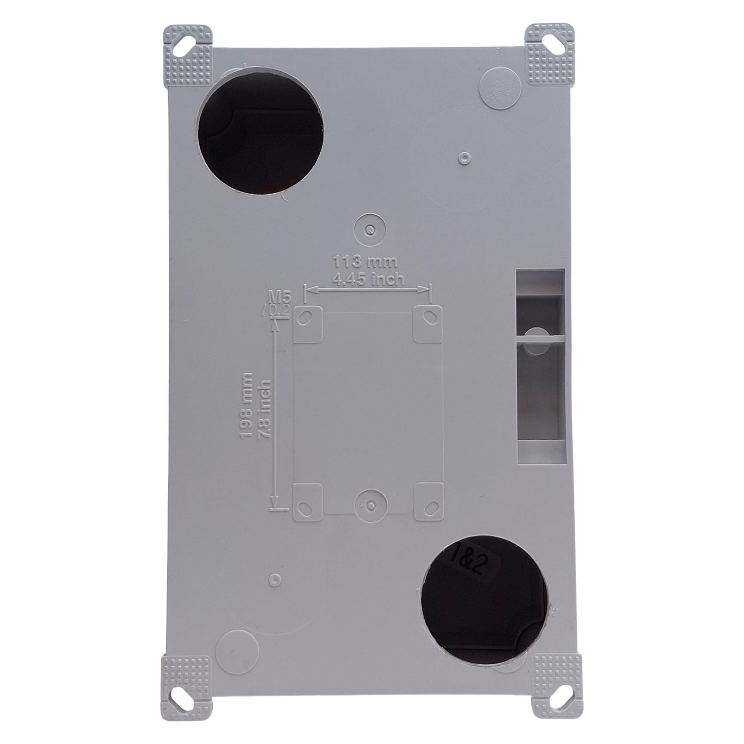 Used Square D MD3604X Disconnect Switch 3-Pole, 60A, 600VAC, NEMA 4X Enclosure
