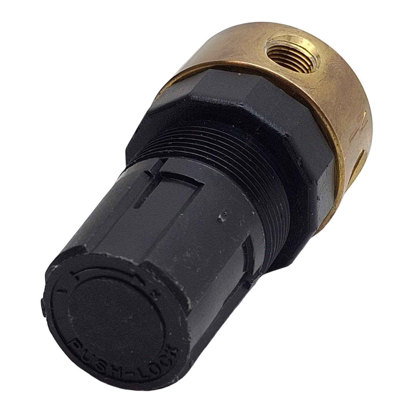 Used Parker 134-02C Brass Relief Valve 300psi Max In, 0-100psi Set, 1/8in x 1/4in NPT