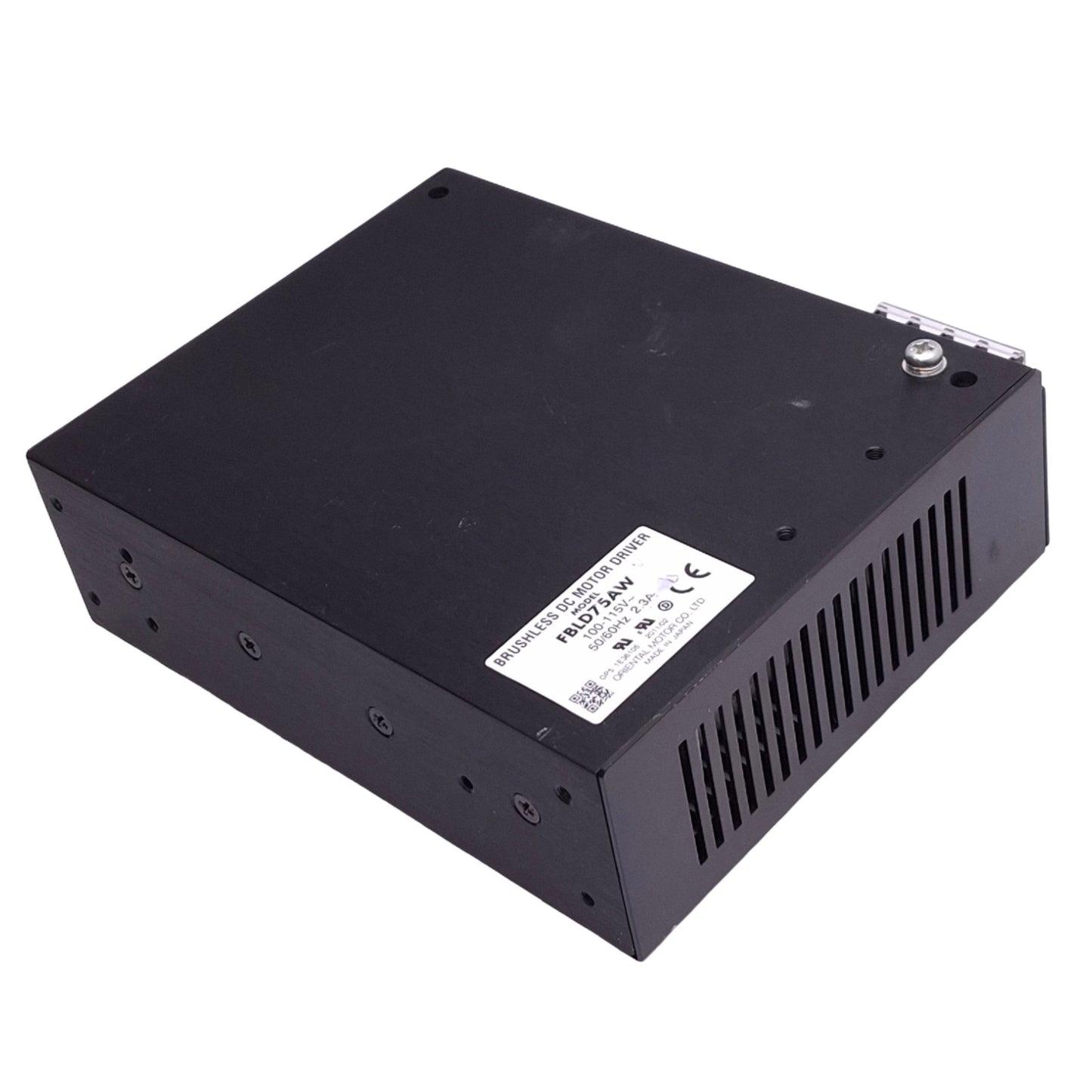 Used Oriental Motor FBLD75AW VEXTA Brushless DC Motor Driver, 100-115VAC In, 75W Max