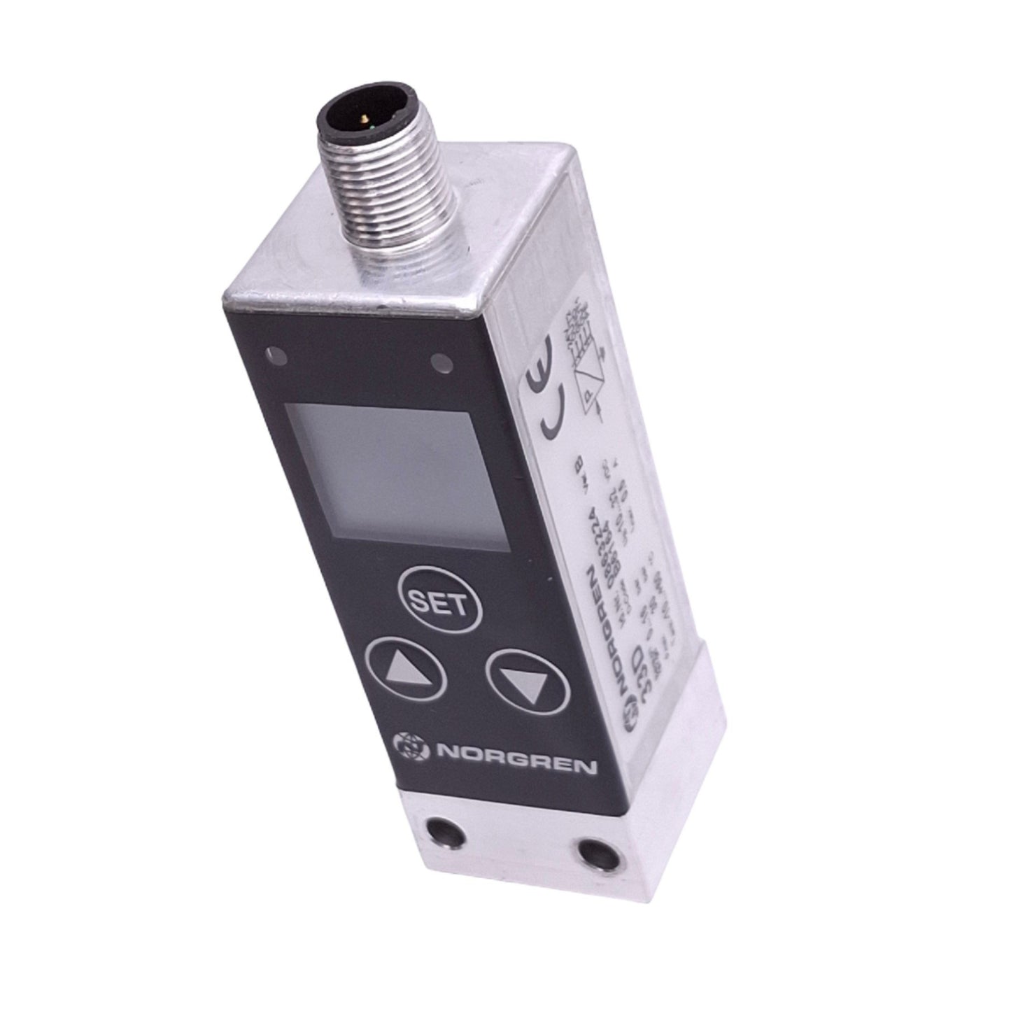 Used Norgren 0863224 Pressure Switch, 0-16bar Range, 30bar Max, 10-32VDC, 1/4in NPT