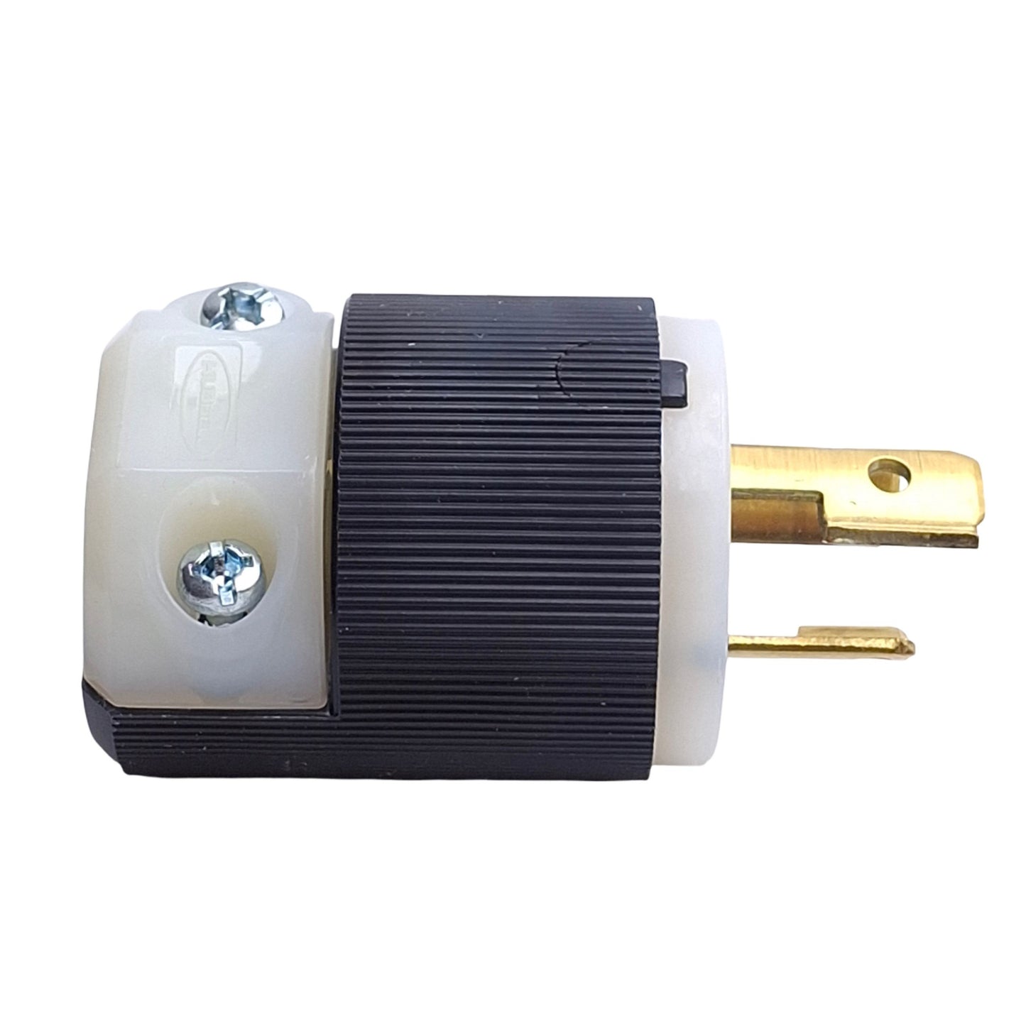 New Lot of 5 Hubbell HBL4570C Twist-Lock Plug Connectors 250VAC 15A, L6-15P, 2P 3W