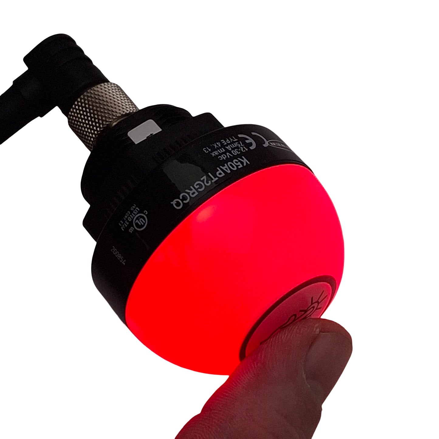 Used Banner K50APT2GRCQ EZ-LIGHT Touch Pick-to-Light, Greed-Red, 12-30VDC, M12 5-Pin