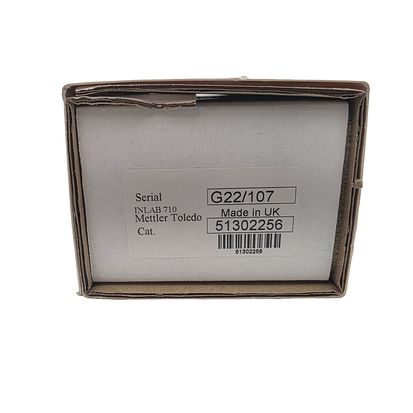 New – Open box Mettler Toledo Inlab 710 Conductivity Sensor 0.01-500mS/cm 0-100°C 12mm x 120mm