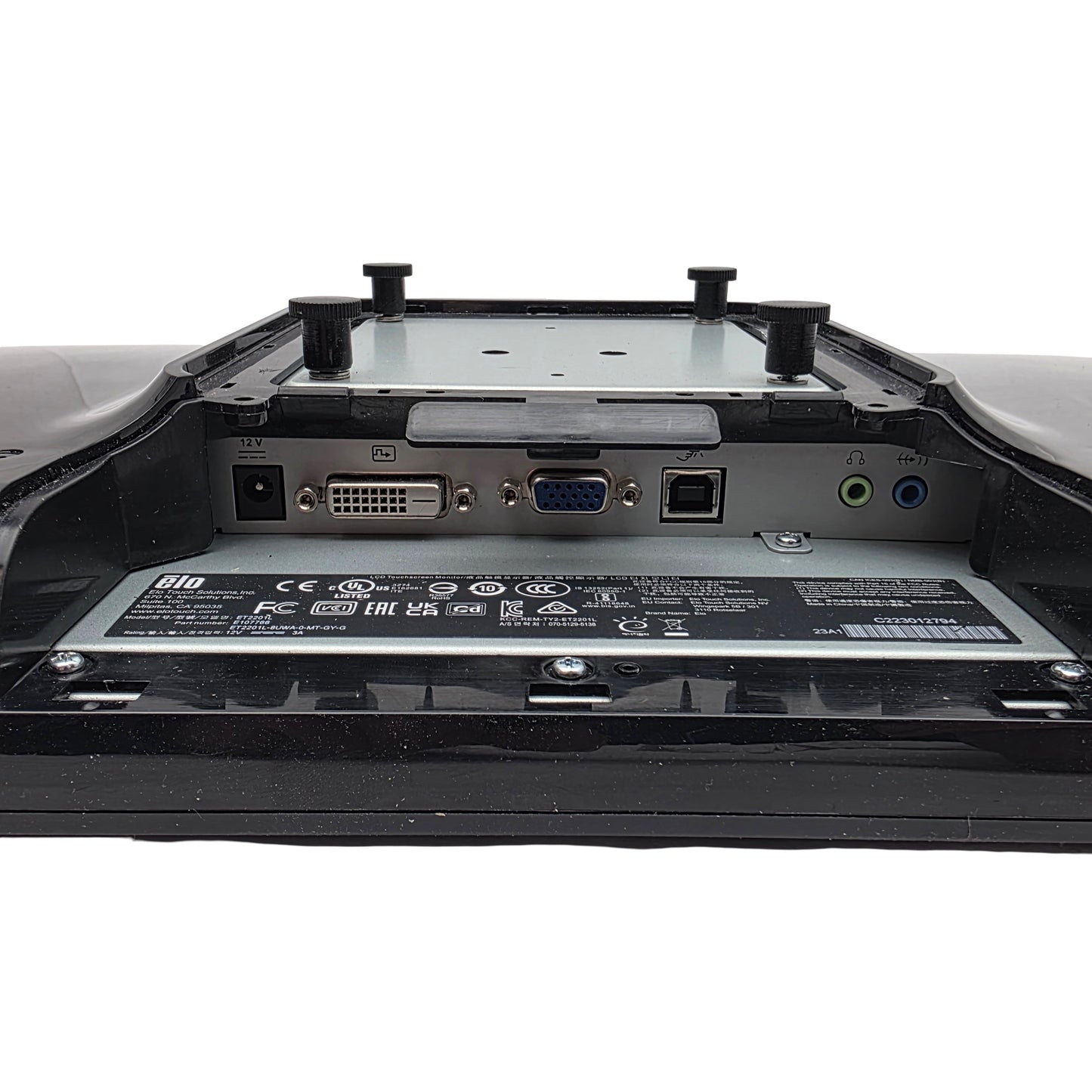 Used Elo ET2201L E107766 22" Touchscreen Monitor TFT LCD, 1920 x 1080 50/60Hz, 12VDC