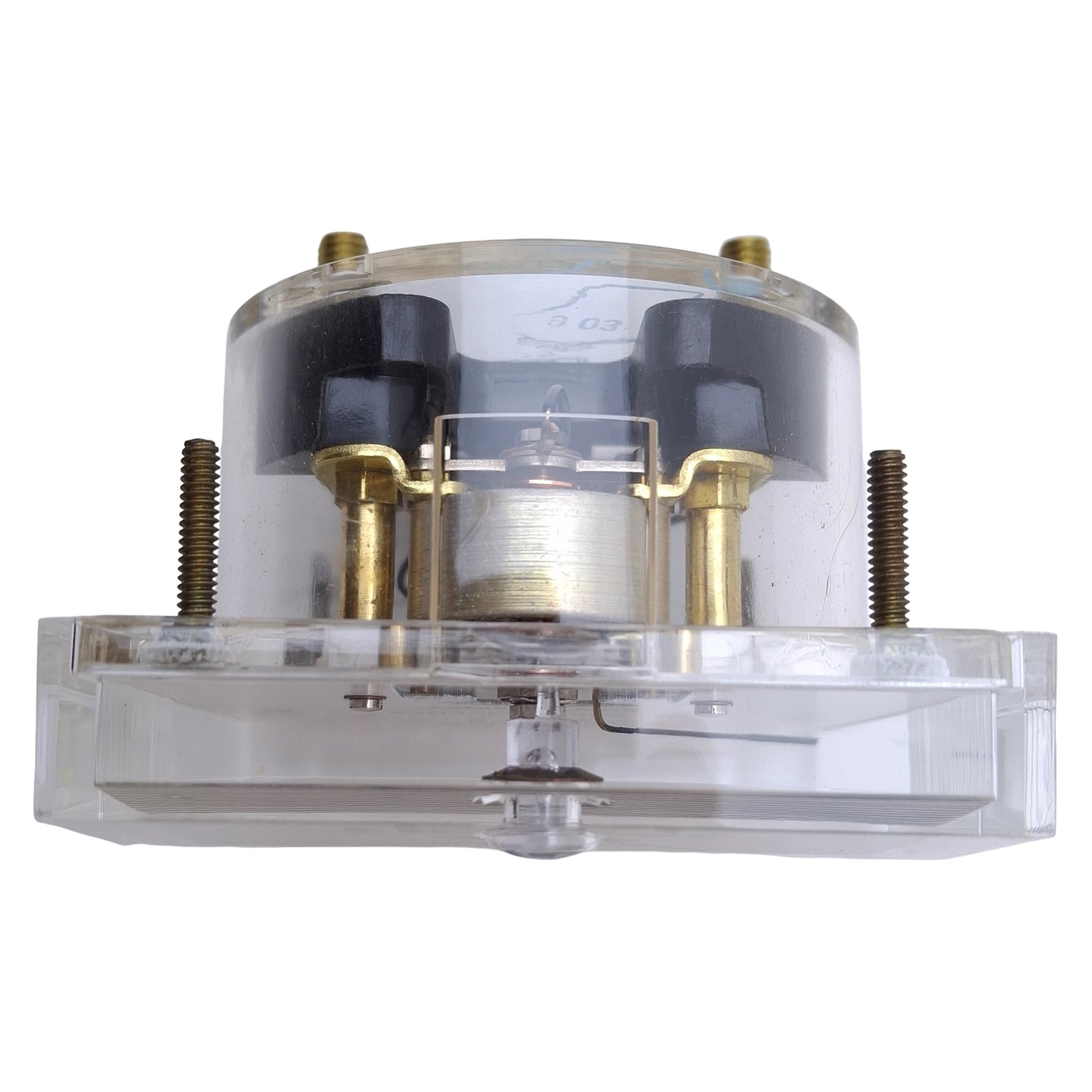 New Allied Electronics DC Milliamperes 0-10 Range, 2-1/2in Panel Meter Size