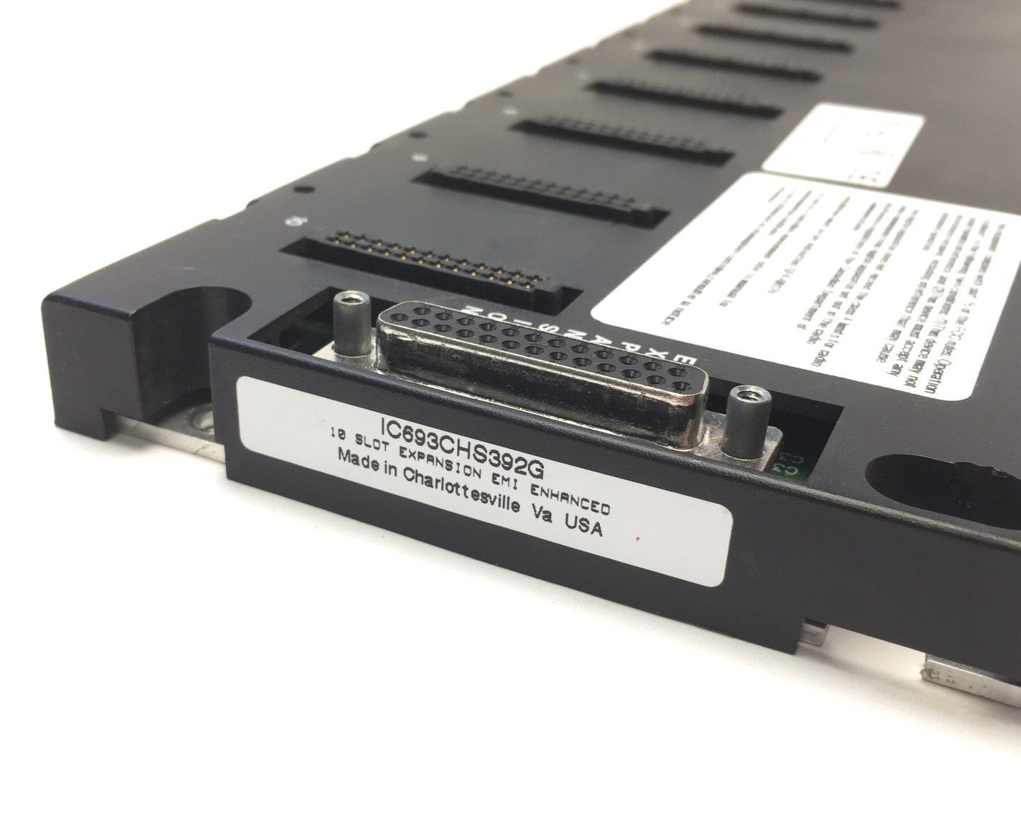 Used Ge Fanuc IC693CHS392G Base 10-Slot Expansion PLC Rack