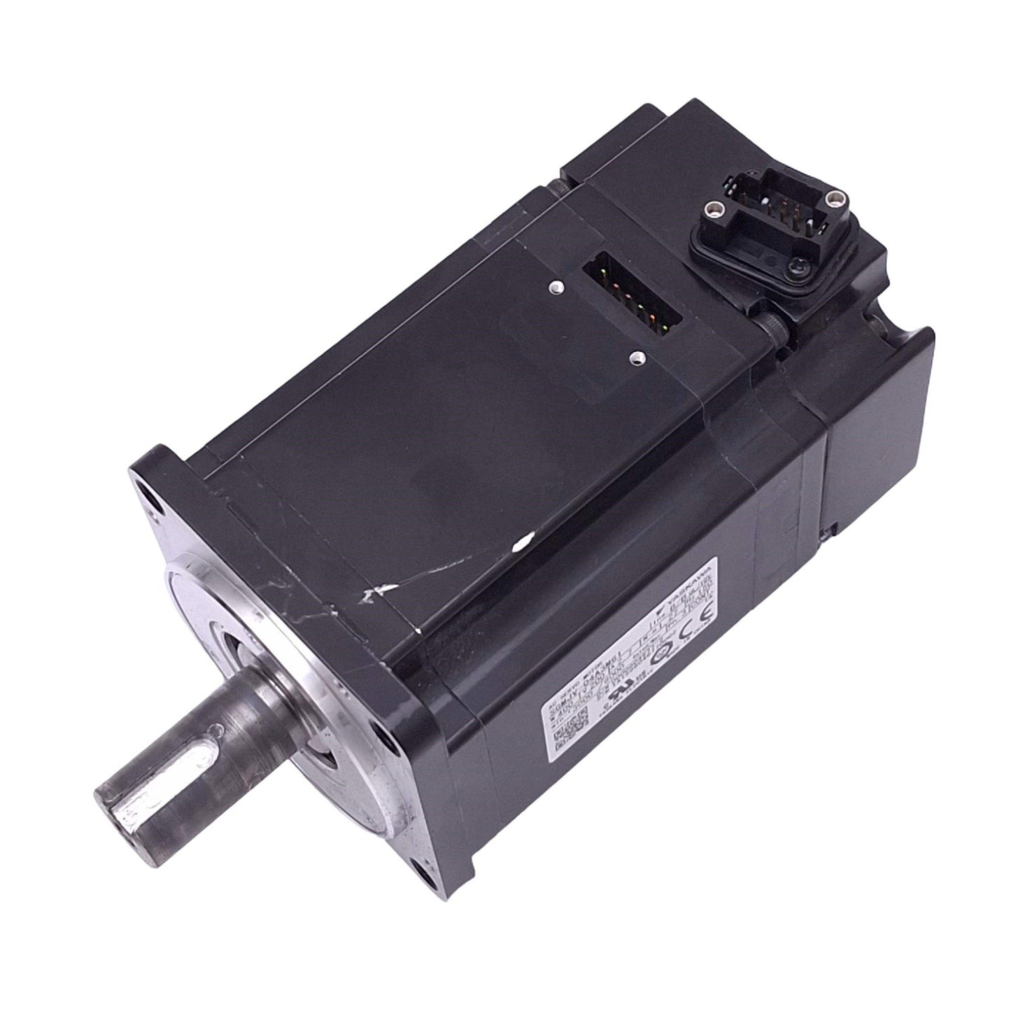 Used Yaskawa SGMJV-04A3M61 AC Servo Motor, 400W, 200VAC 3-Phase, 3000/6000rpm Max