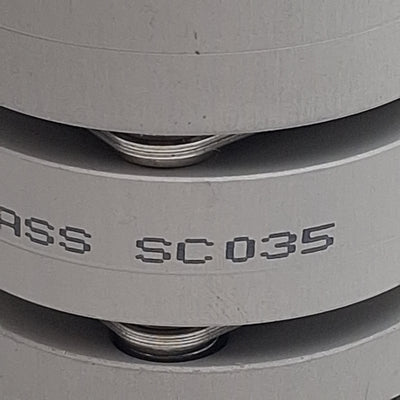 Used Zero-Max SC035 Servoclass Double Disc Flexible Shaft Coupling 1/2in x 16mm Bores