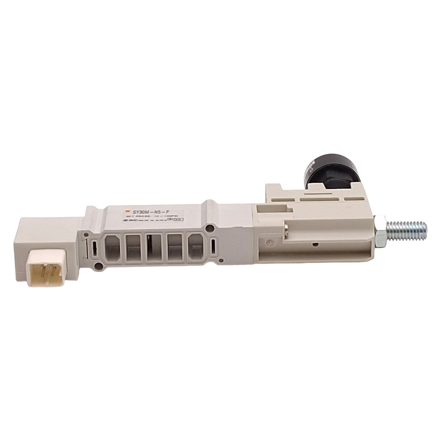 New SMC SY30M-N5-P Manifold Interface Regulator, 14-100psi Set, 0-150psi Gauge