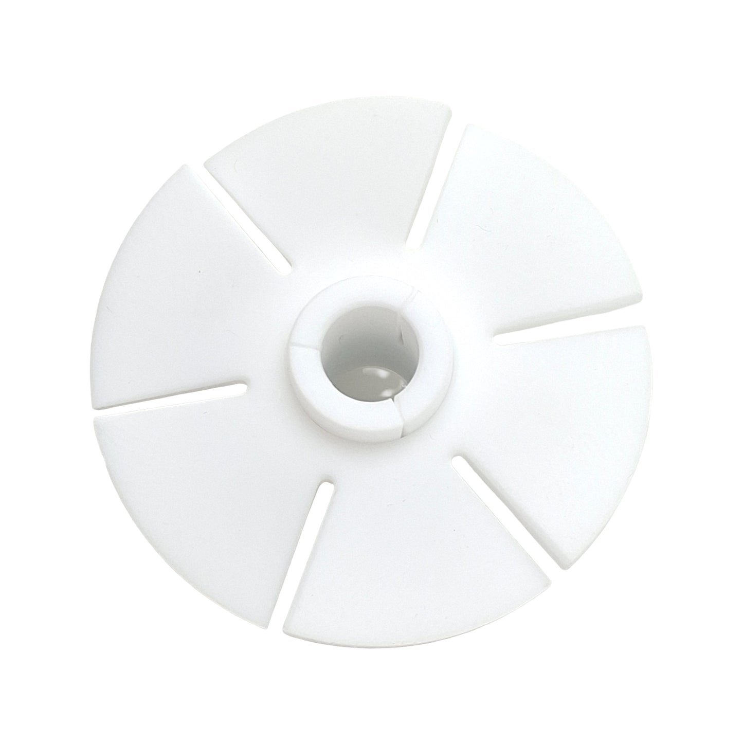 New Chemglass CG-1965-04 PTFE Upper Stirrer Turbine, ø100mm OD, 19mm Shaft, 13/64in