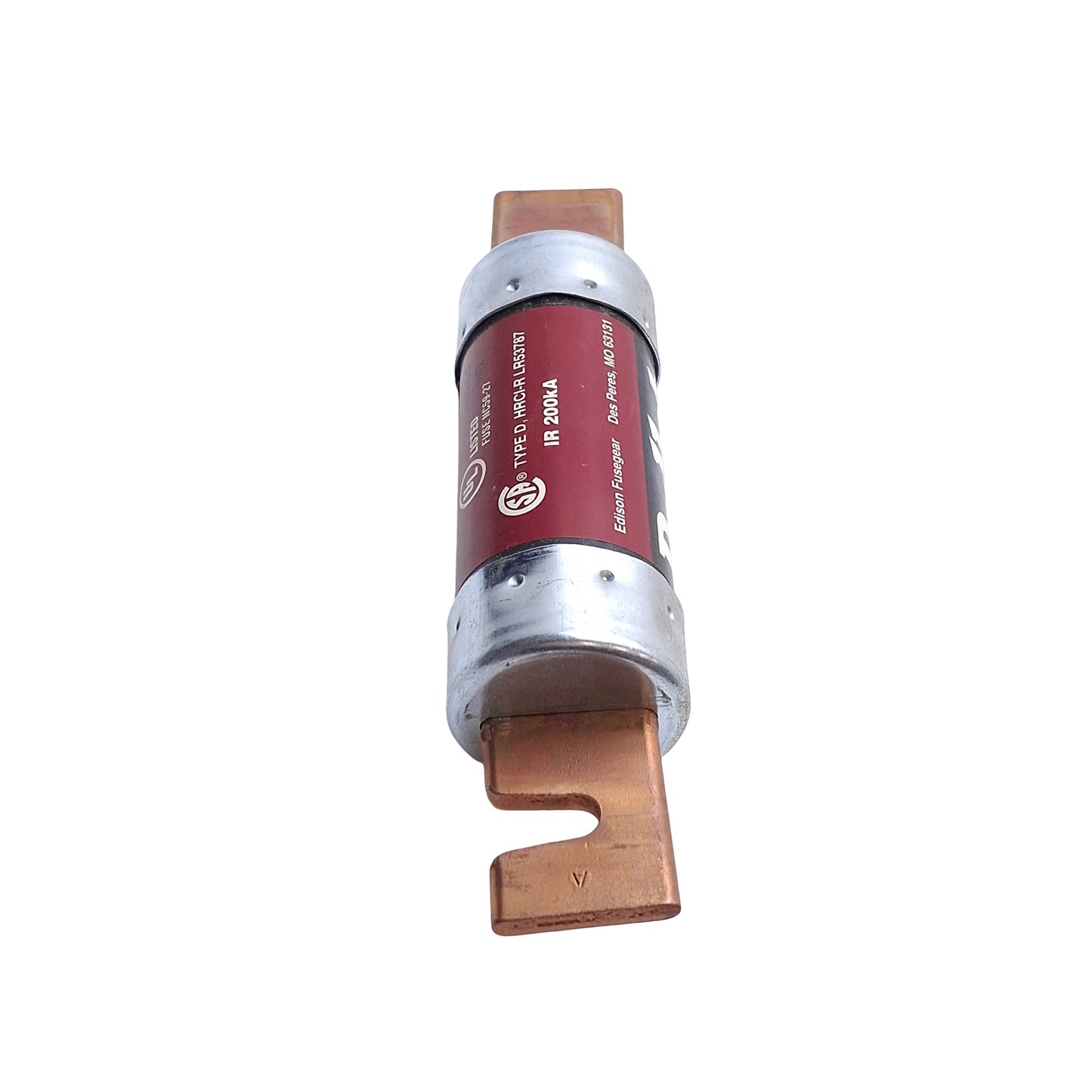 New – Open box Bullet ECNR200 Time Delay Fuse, 200 Amps, 250VAC, Class RK5