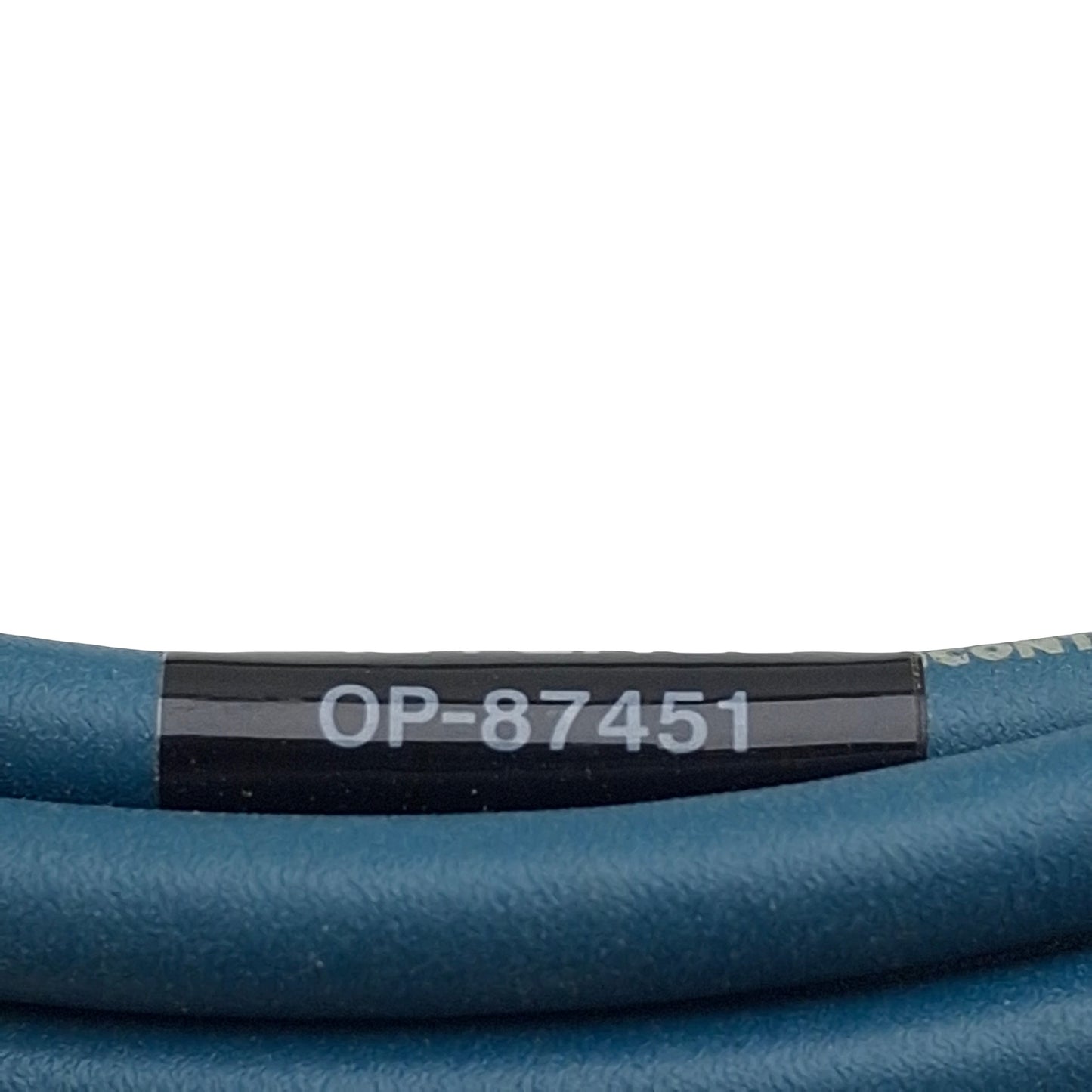 New Keyence OP-87451 NFPA79 Compliant Monitor Cable, 4-Pin M12 Male, 5m
