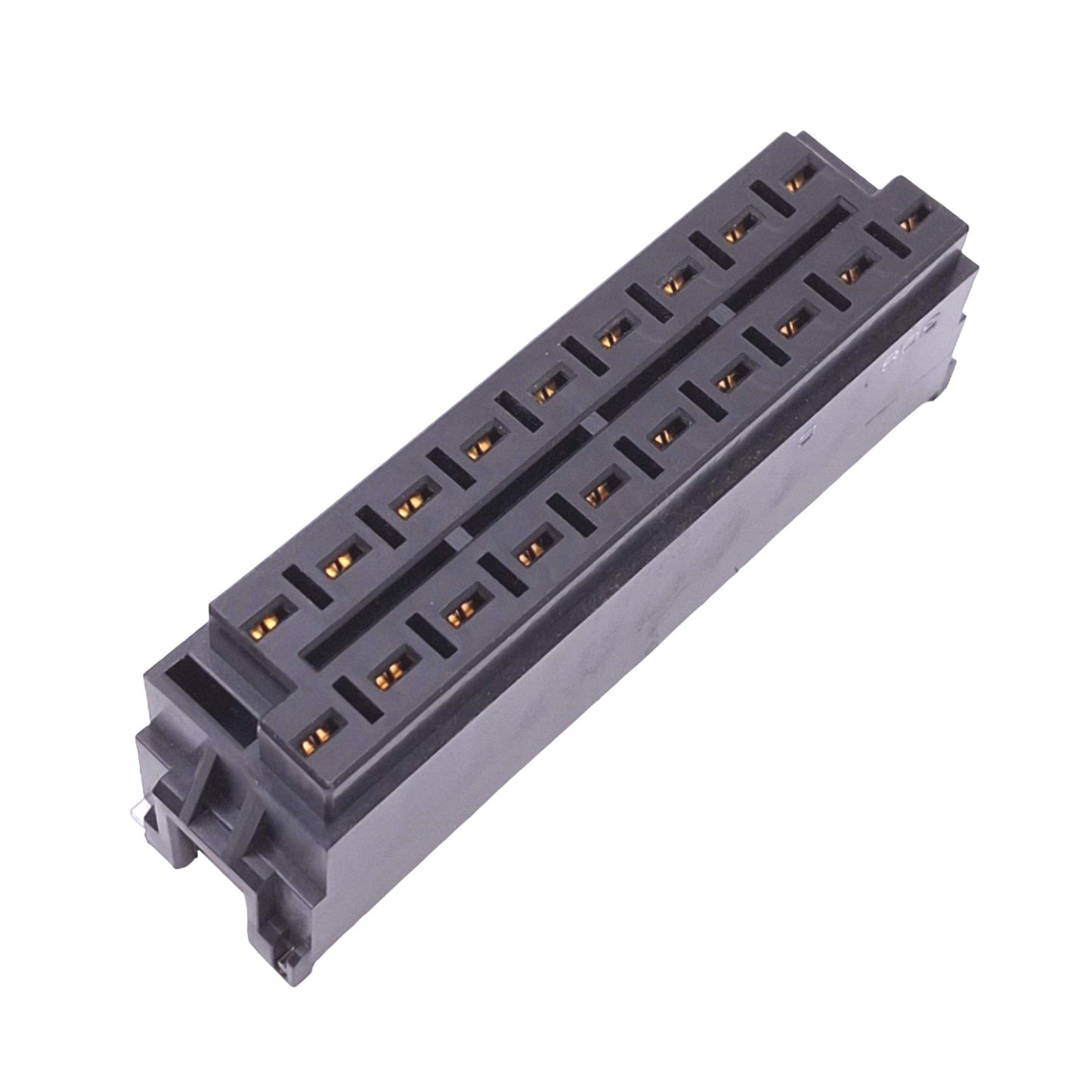Used Omron Screw Terminal Block for C200H-BC Series, 19-Pole, Pins to Screw Terminals