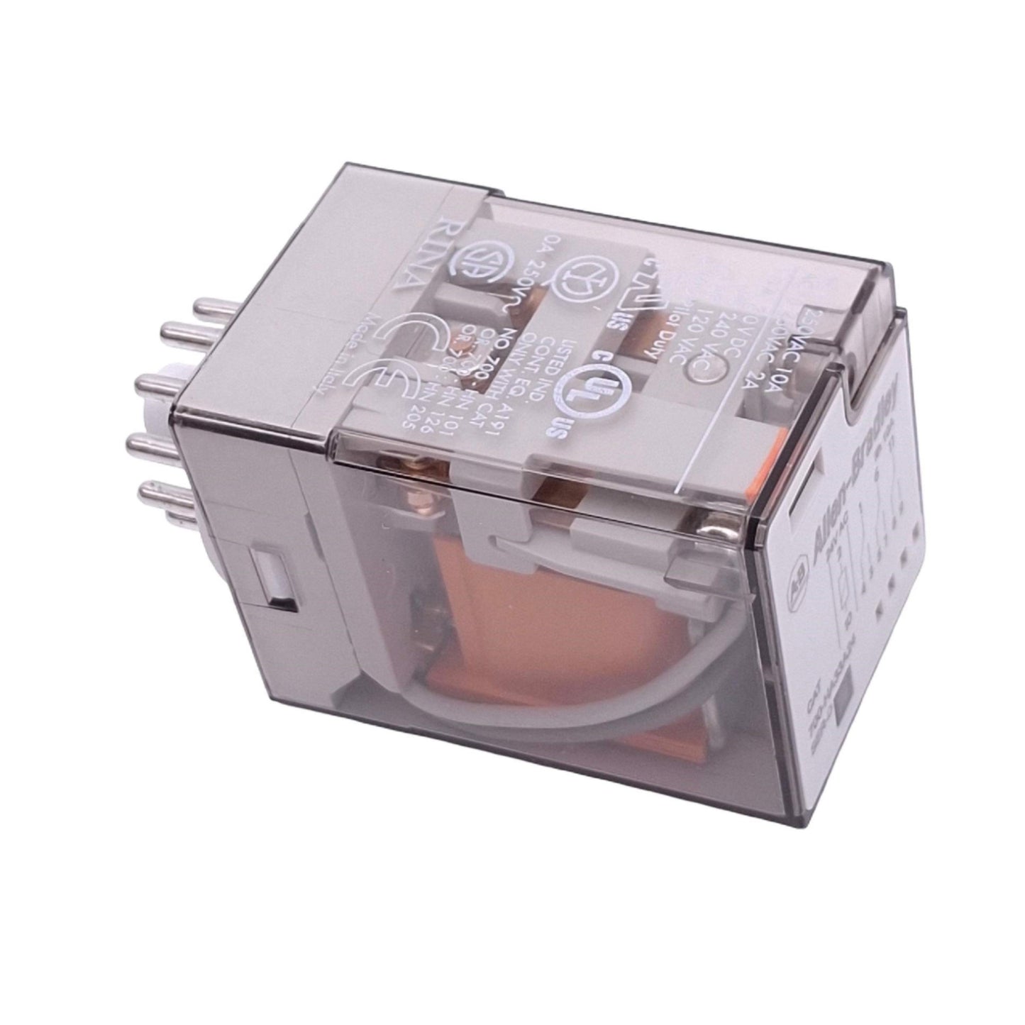 New Allen Bradley 700-HA33A24 Relay, 3PDT, 11-Pin Octal, 10A Max, 24VAC Coil