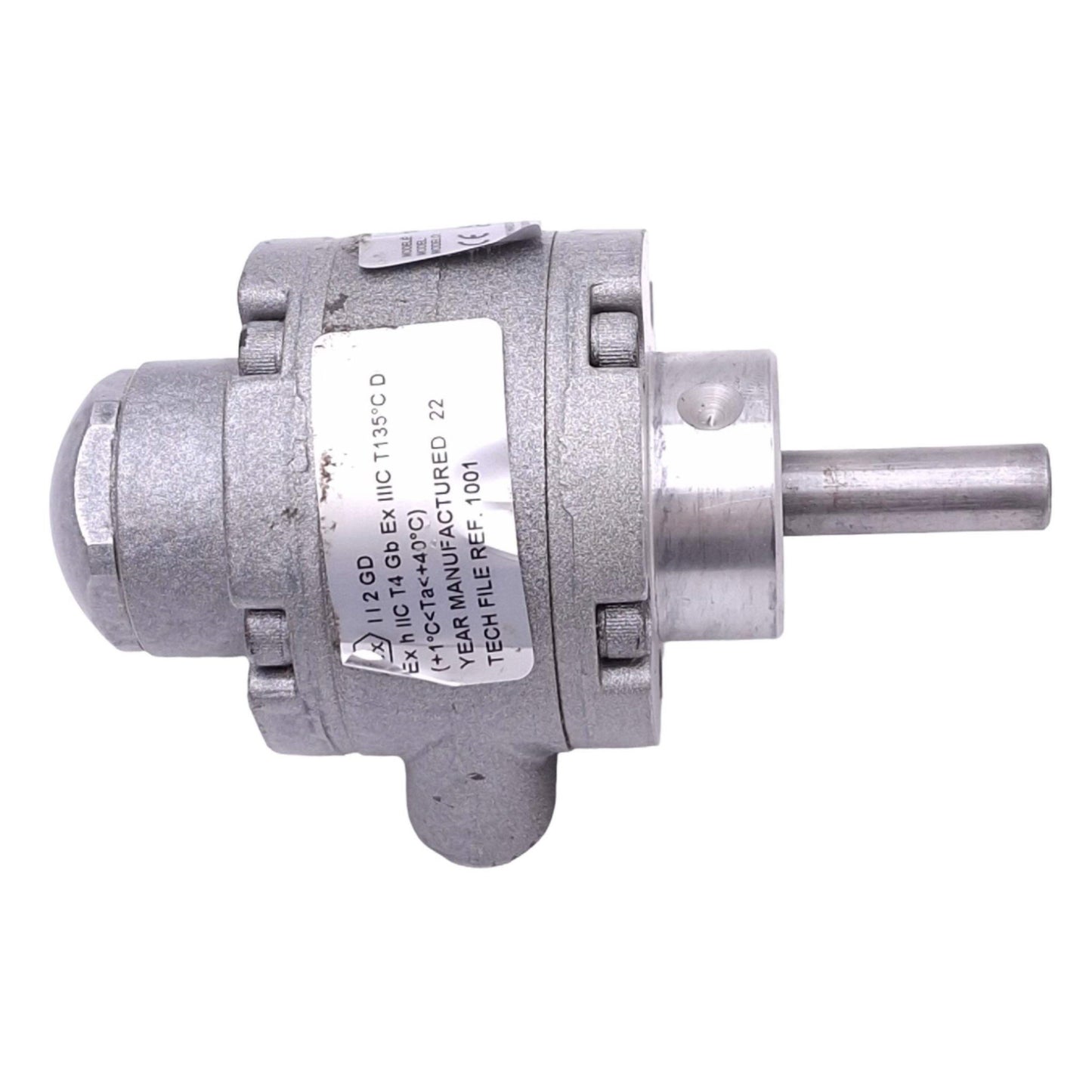 Used Gast 1AM-NRV-39A Air Motor, 100psi 10000rpm 5.6in-lbs 0.42hp Max, 1/8in NPT