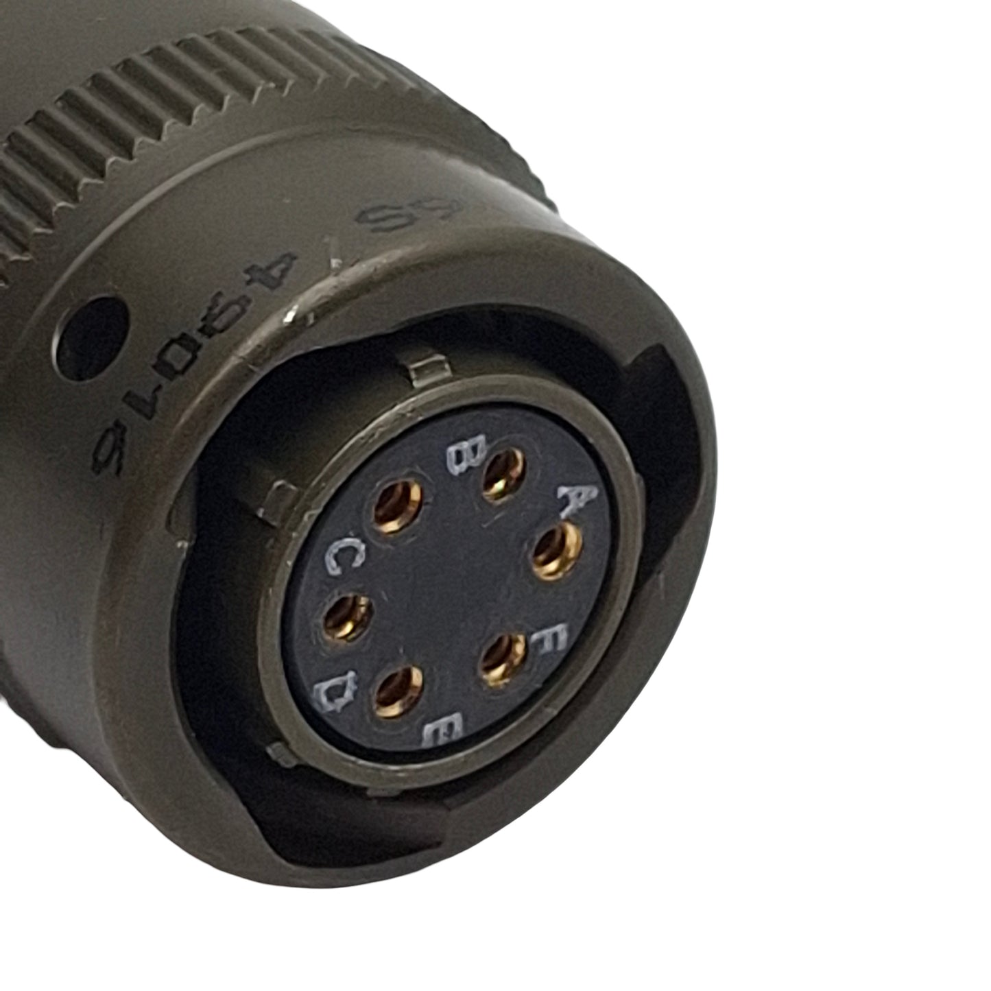 New Omega PT06F10-6S Twist Lock Connector, 6-Pin PT Female, #20AWG, 30psi, 7.5A 55mV