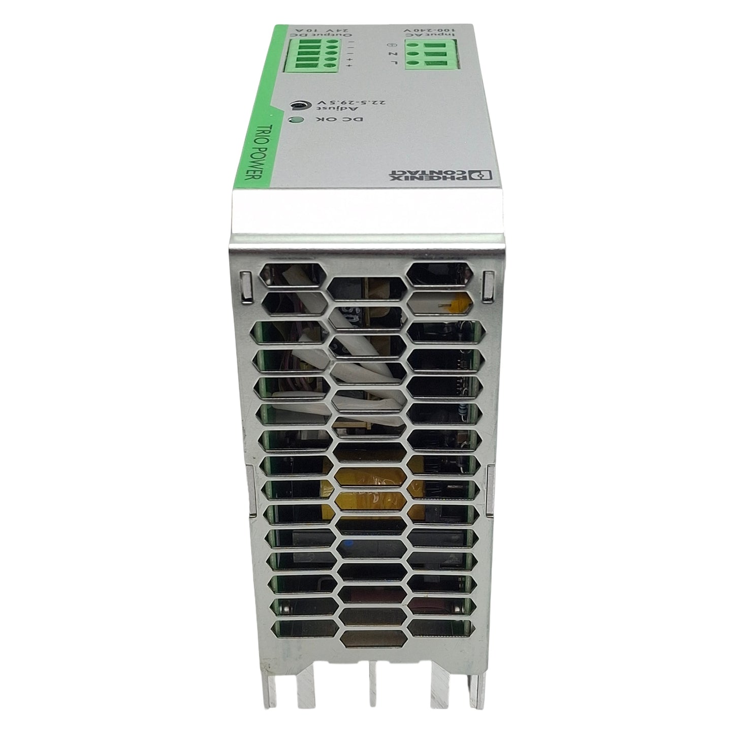 Used Phoenix Contact TRIO-PS/1AC/24DC/10 Power Supply, 100-240VAC In, 10A 24VDC Out