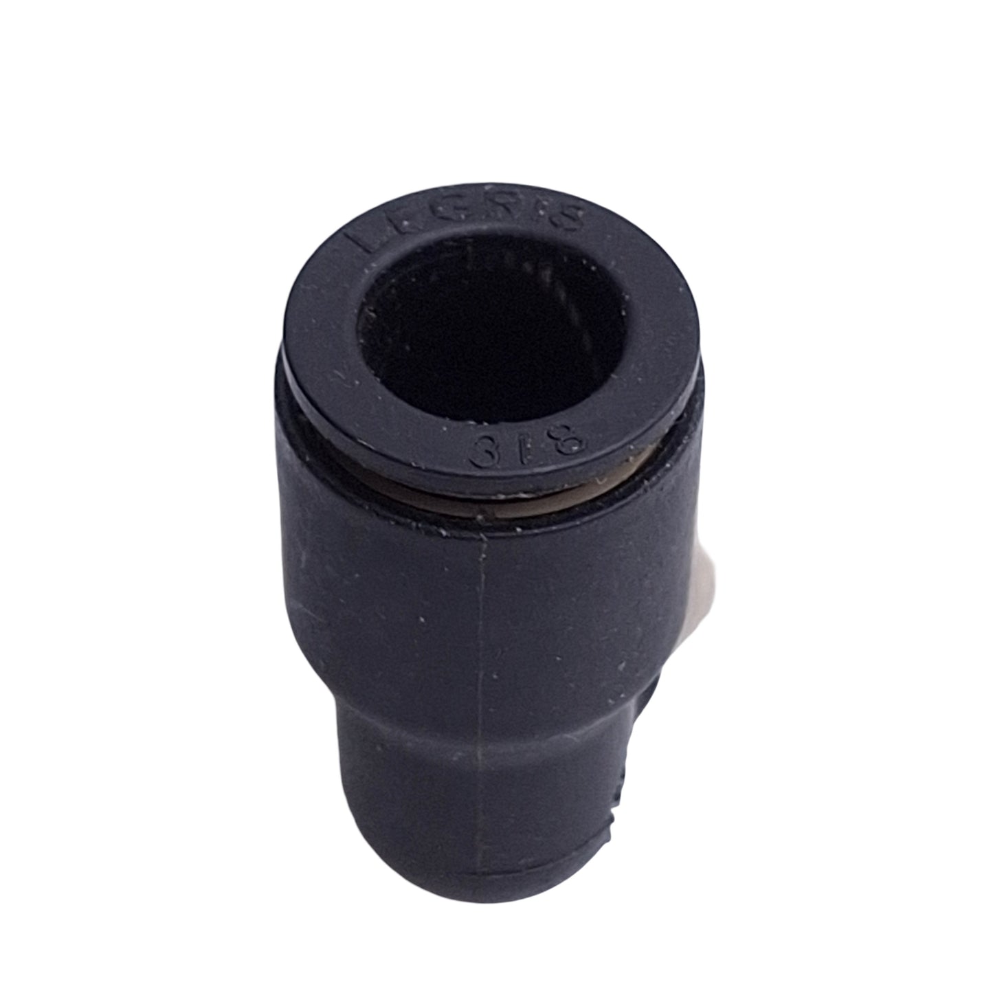 New – Open box Lot of 7 Parker Legris 31096018 Pneumatic Elbow Fittings, 3/8in NPT, 3/8in Tube