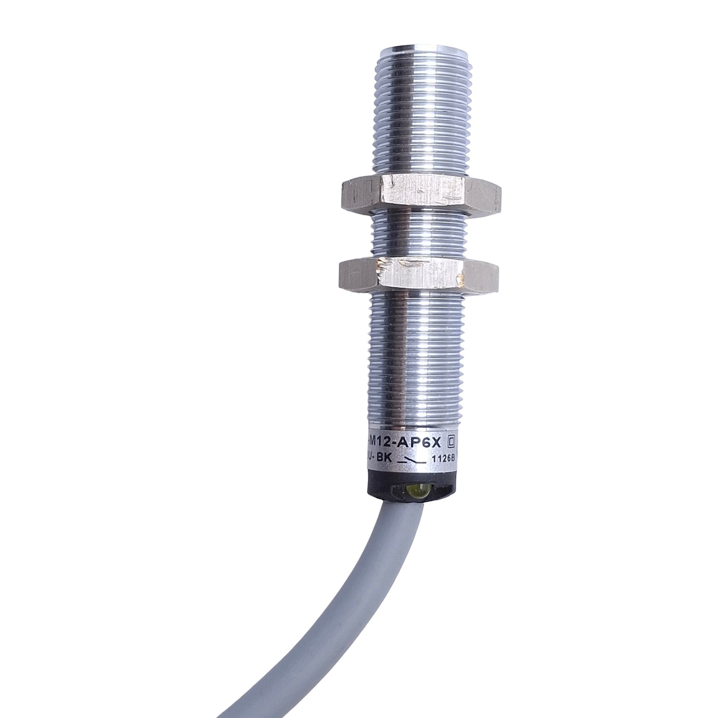 Used Turck BI4U-M12-AP6X Inductive Barrel Sensor 10-30VDC, 4mm Range, M12x1 Thread