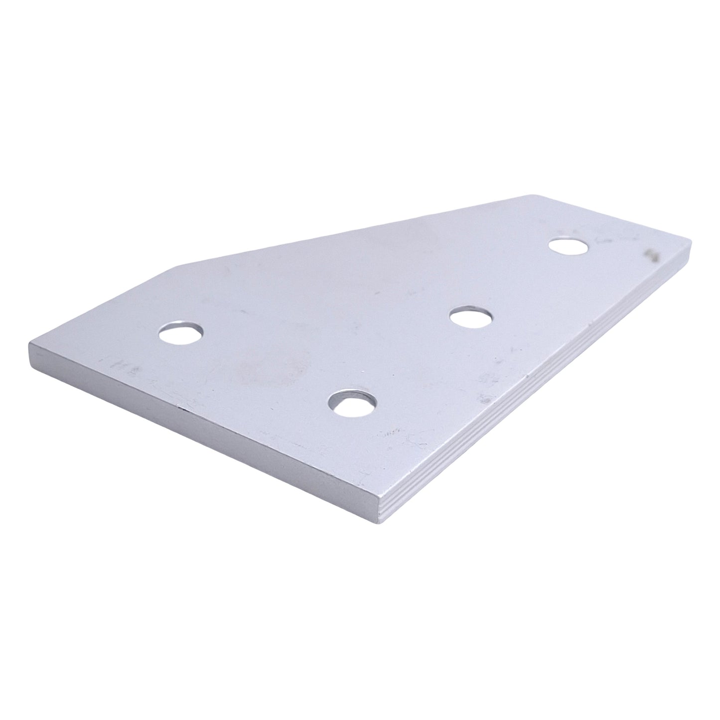 Used Lot of 4 80/20 40-4350 Aluminum 90 Degree Angled Flat Plate 40 Series 4 Hole