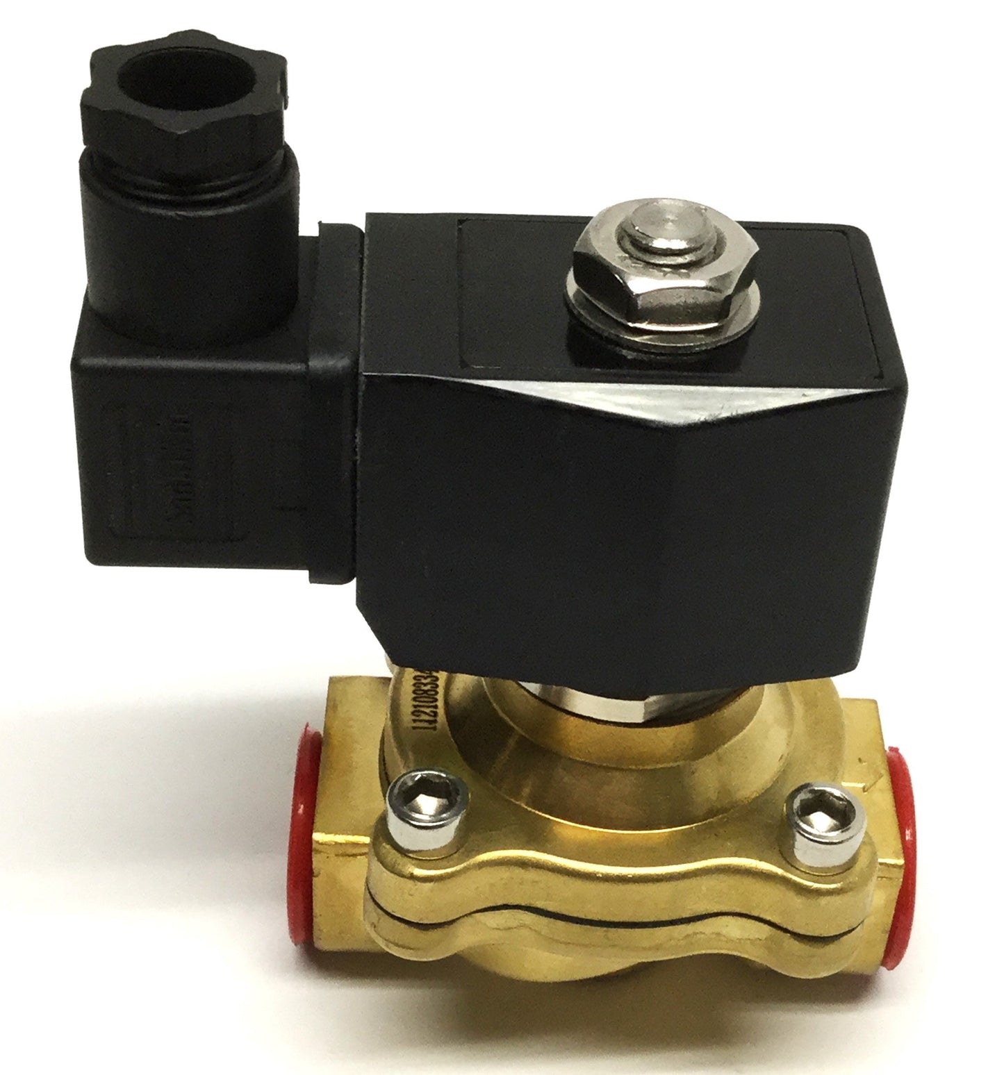 New – Open box Sanlixin ZS1DF13N1D16 Brass Solenoid Air/Water Valve 2-Way NC, G1/2" 24VDC 85psi