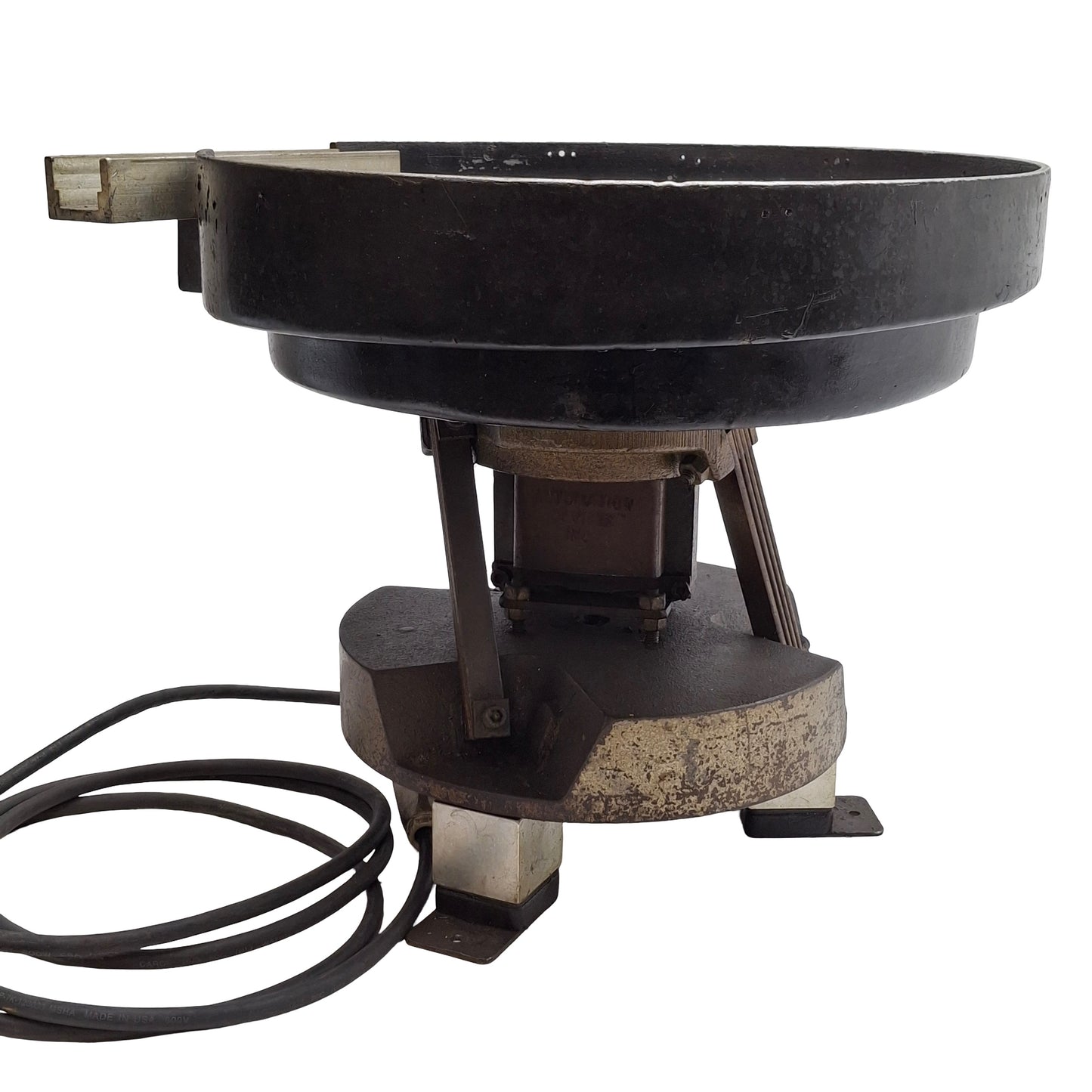 Used Automation Devices Model 10 CB152 Vibratory Bowl Feeder, 4-Pin, ø18in x 4in D