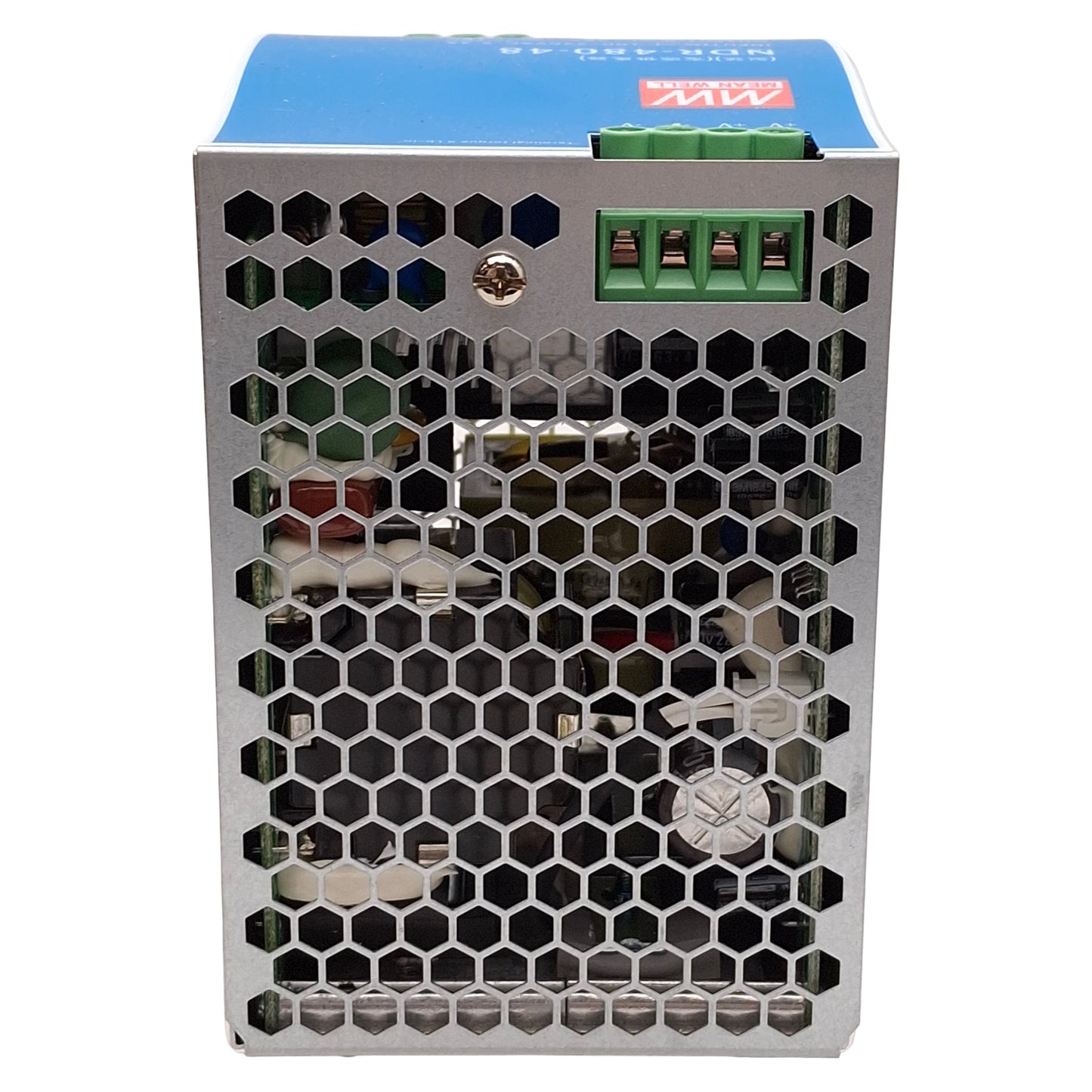Used Mean Well NDR-480-48 DIN Rail Power Supply, 480W, 100-240VAC Input, 48VDC Output