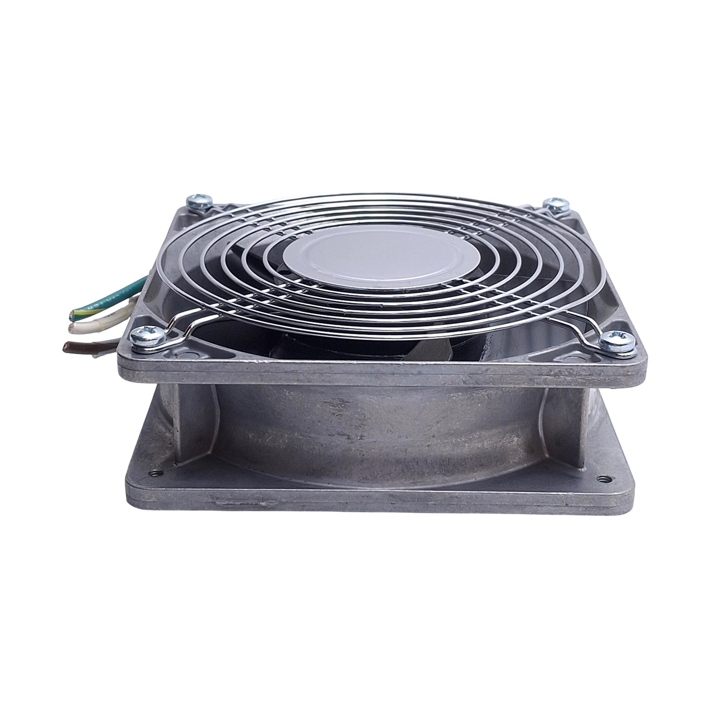 Used Papst TYP 4600N Tube Axial Compact Fan Metal Housing, 115VAC, 3100RPM, 105.9CFM