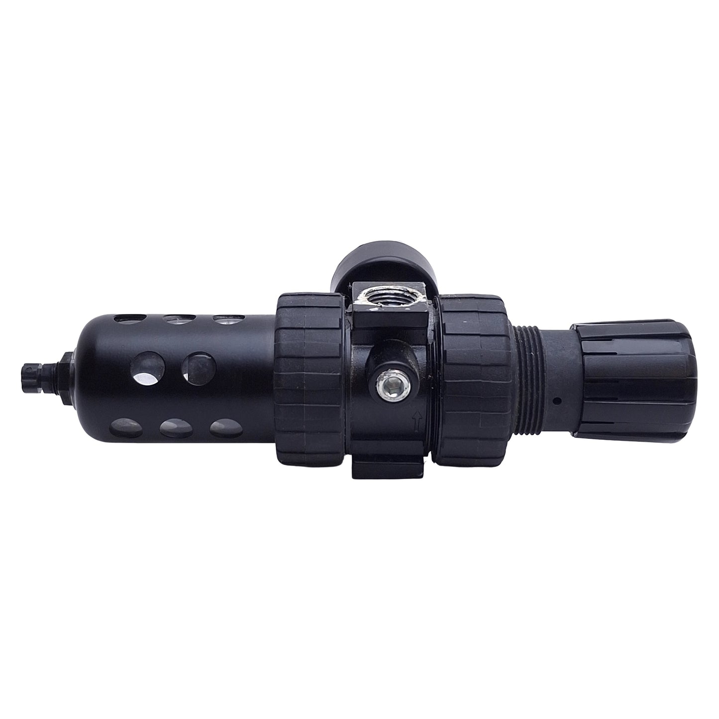 Used Parker 06E32B13AC Prep-Air Filter Regulator, 5µm, 2-125psi Set Press., 1/2in NPT