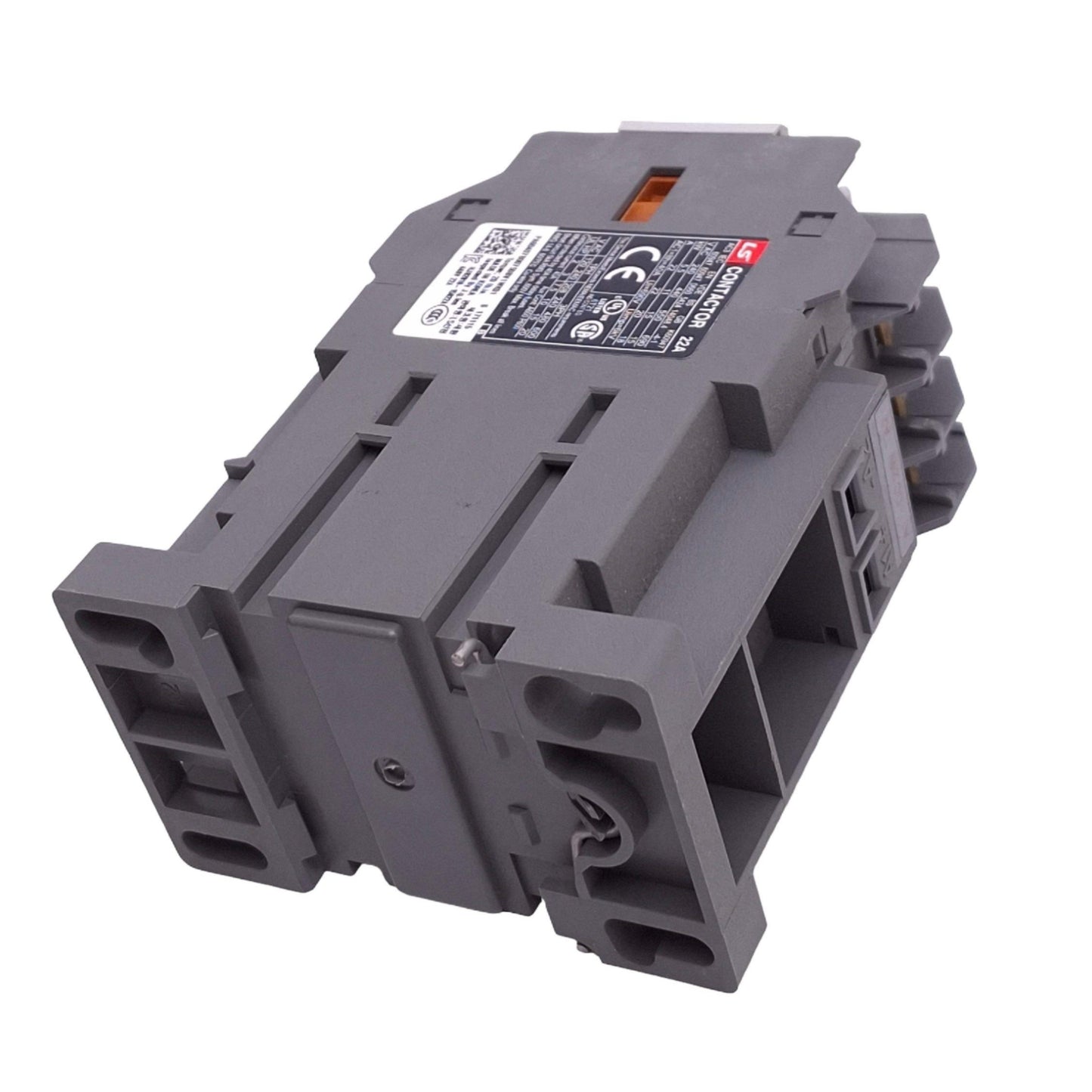 New LS Electric MC-22B-11-DC24 Contactor, 3-Pole + 1NO 1NC Aux, 24VDC Coil