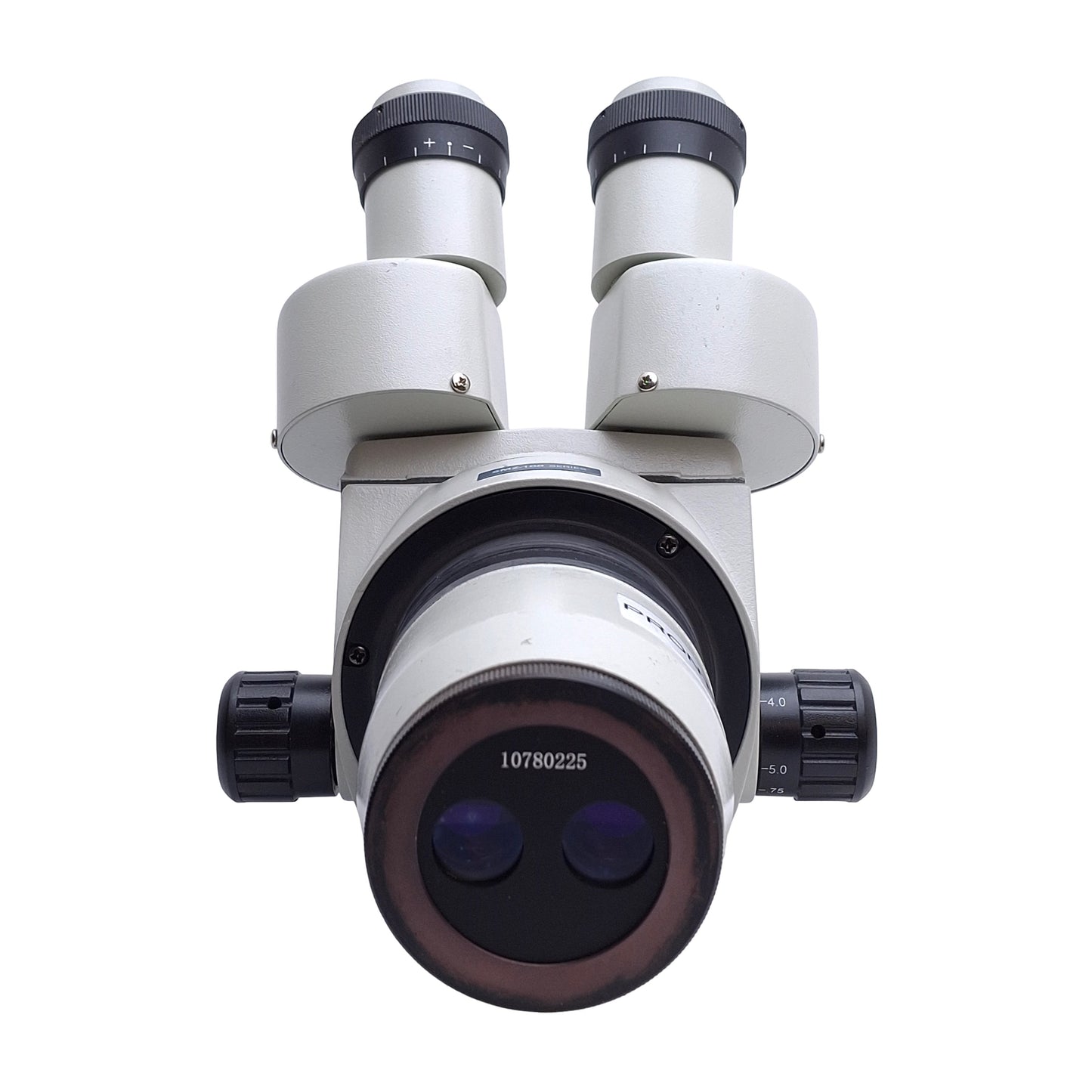 Used Motic SMZ-168 Stereo Microscope Head 0.75-5X Zoom, Without Eyepieces, Ø76mm
